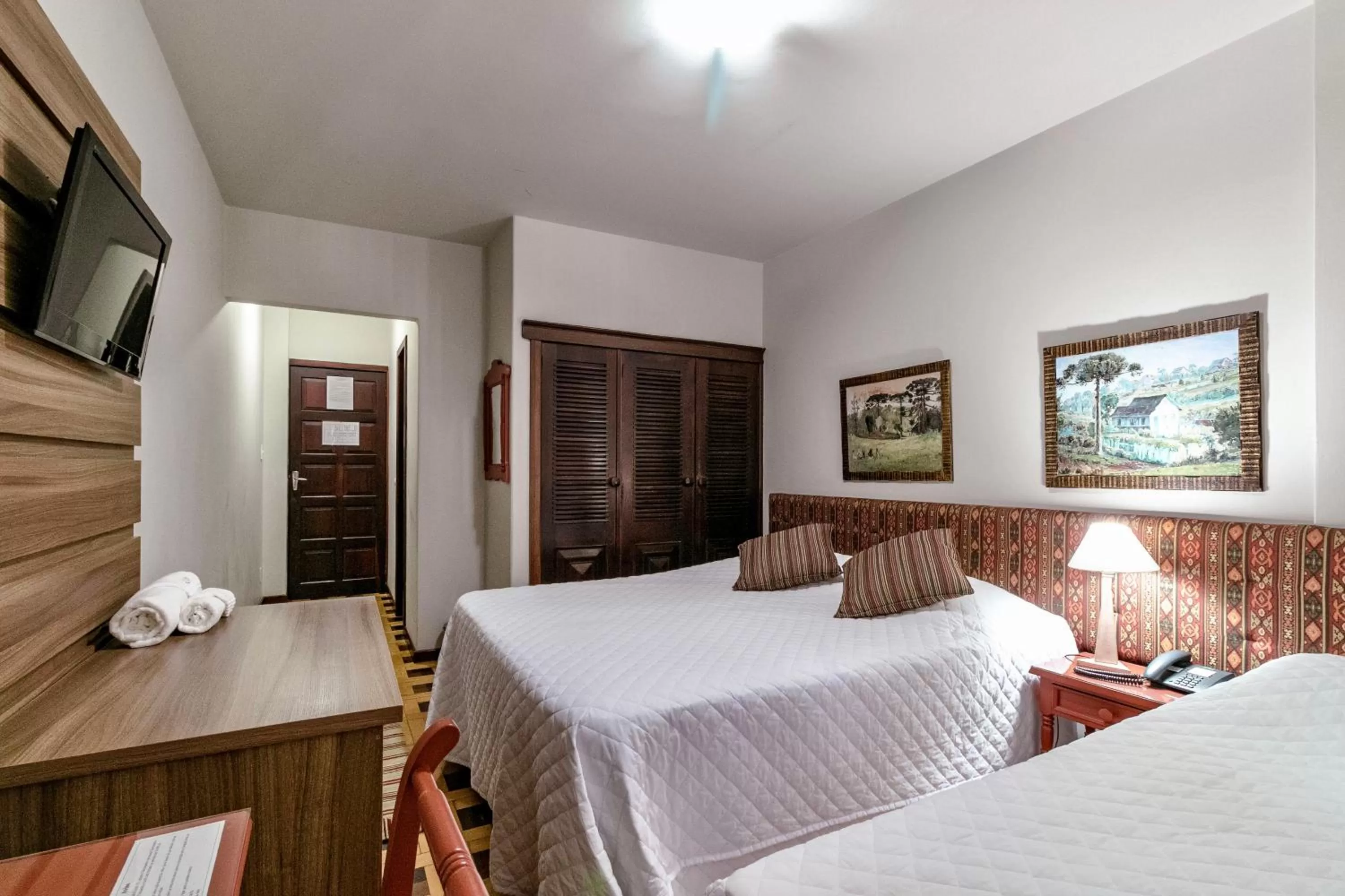 Bed in Hotel San Rafael