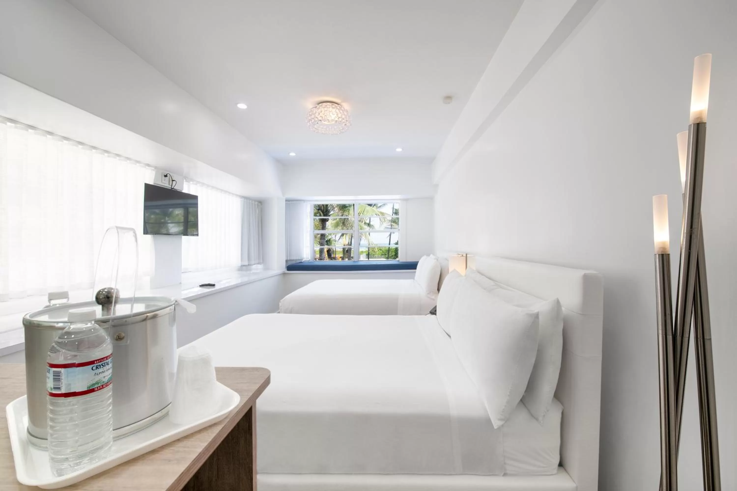 Bed in Penguin Hotel