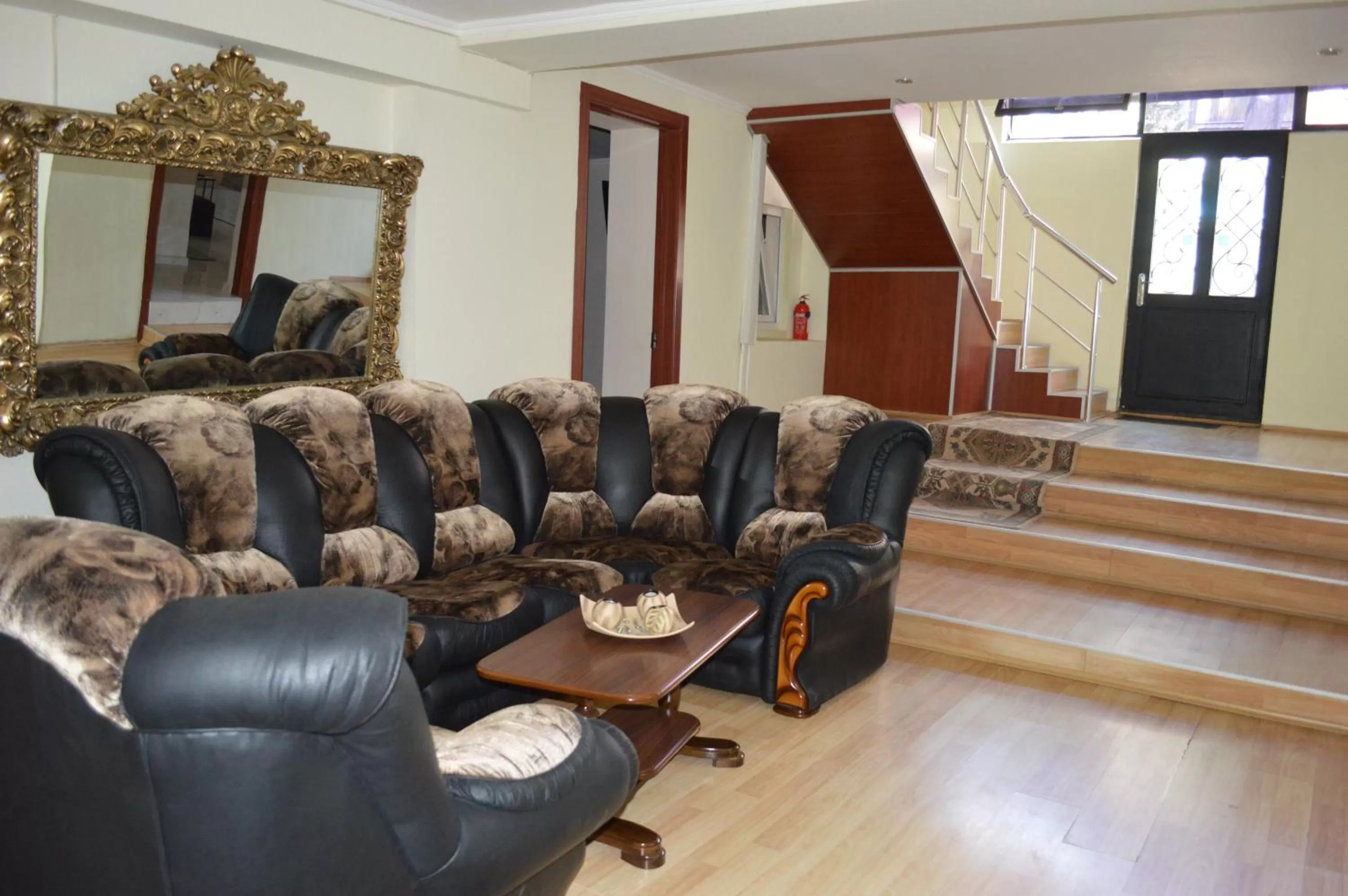 Seating area in Paradise Hotel