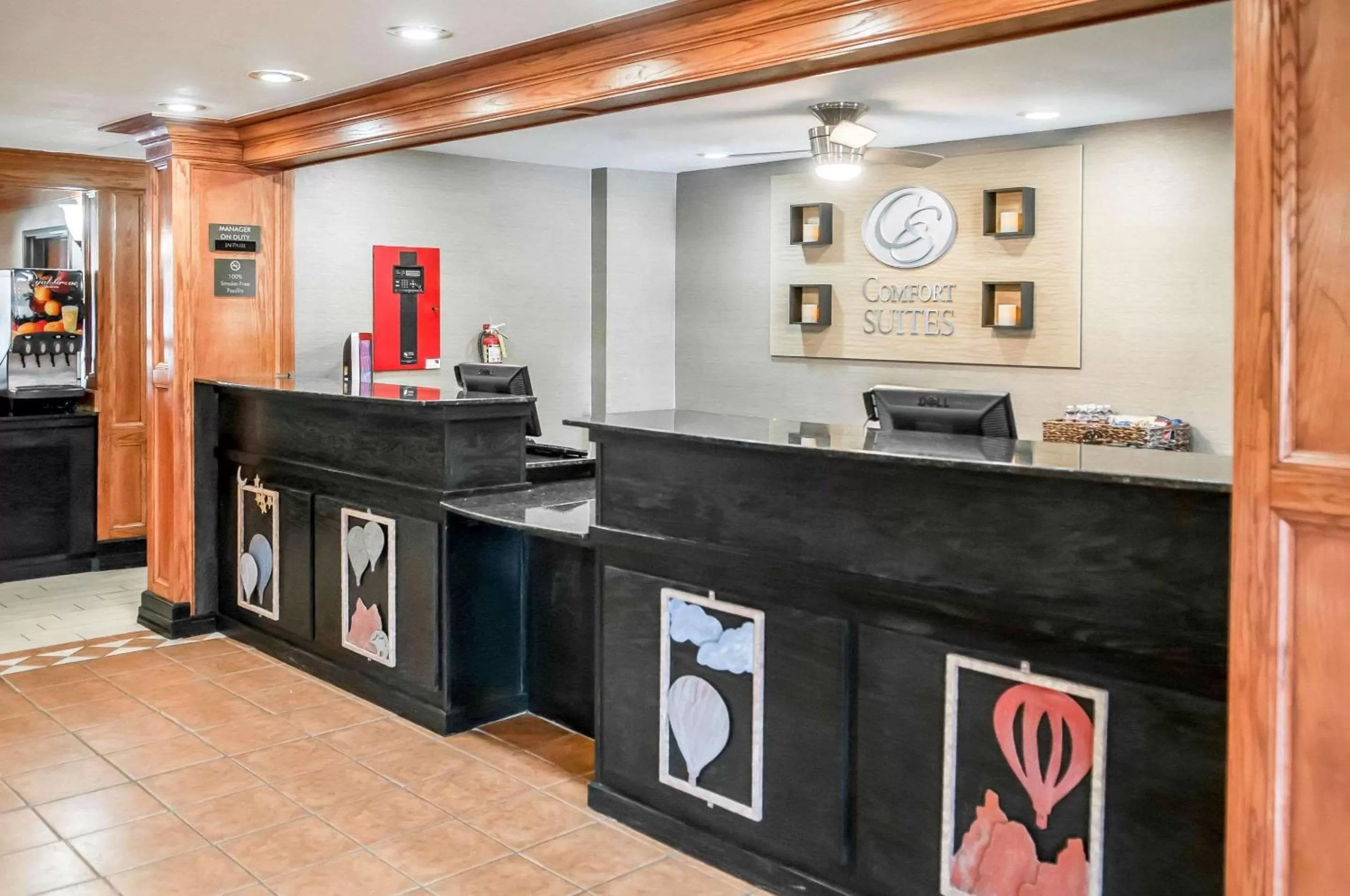 Lobby or reception in Comfort Suites Albuquerque-North Journal Center