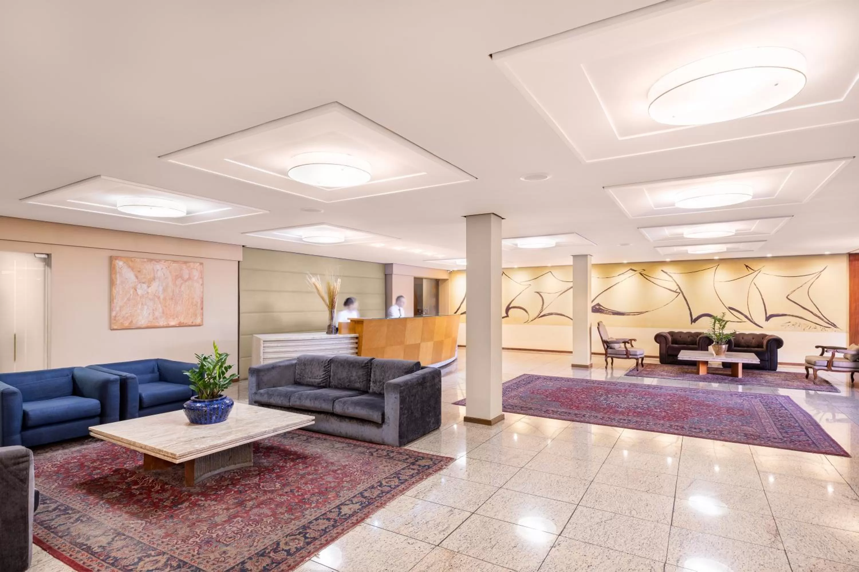 Lobby or reception in Hotel Crystal