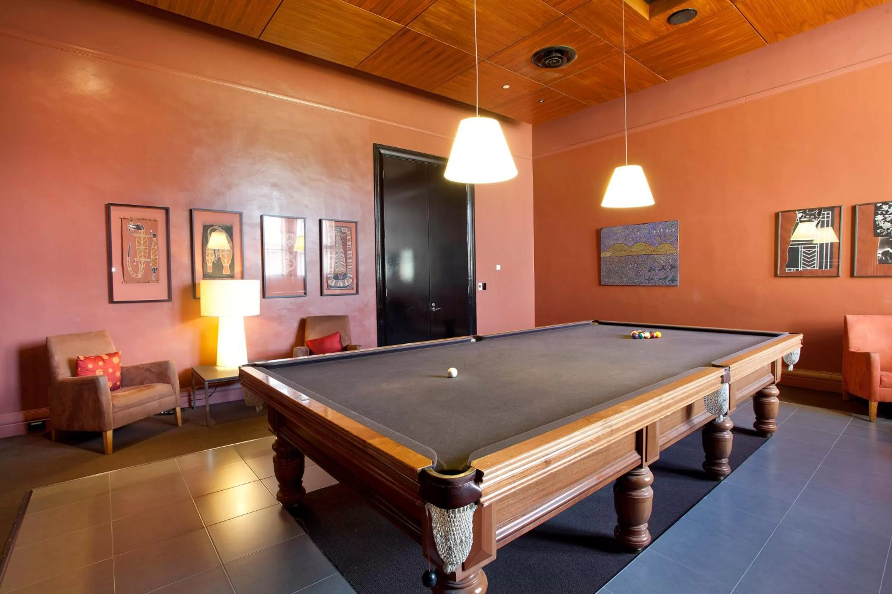 Billiard in Lancemore Mansion Hotel Werribee Park