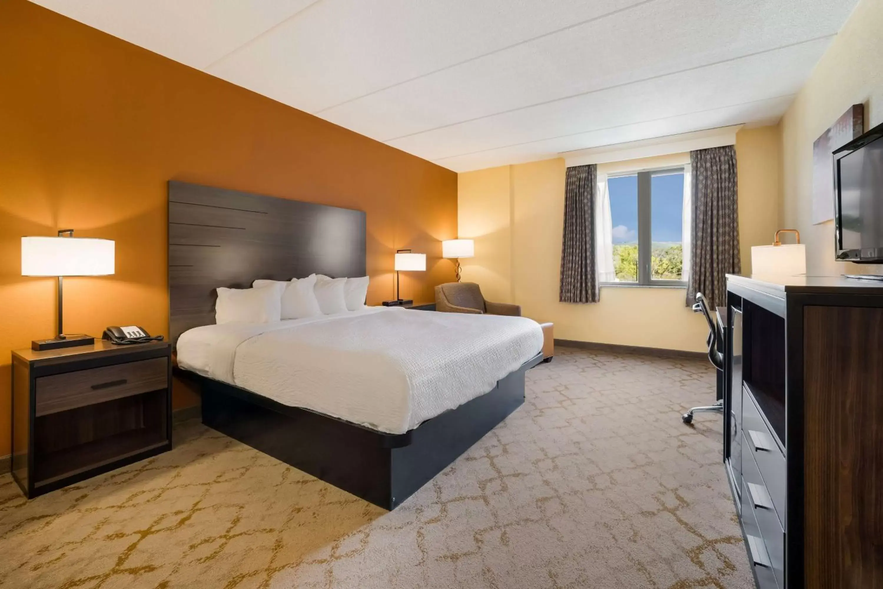 King Room with Mobility Accessible Tub - Non-Smoking in Best Western Grand Victorian Inn King Room with Mobility Accessible Tub - Non-Smoking in Best Western Grand Victorian Inn