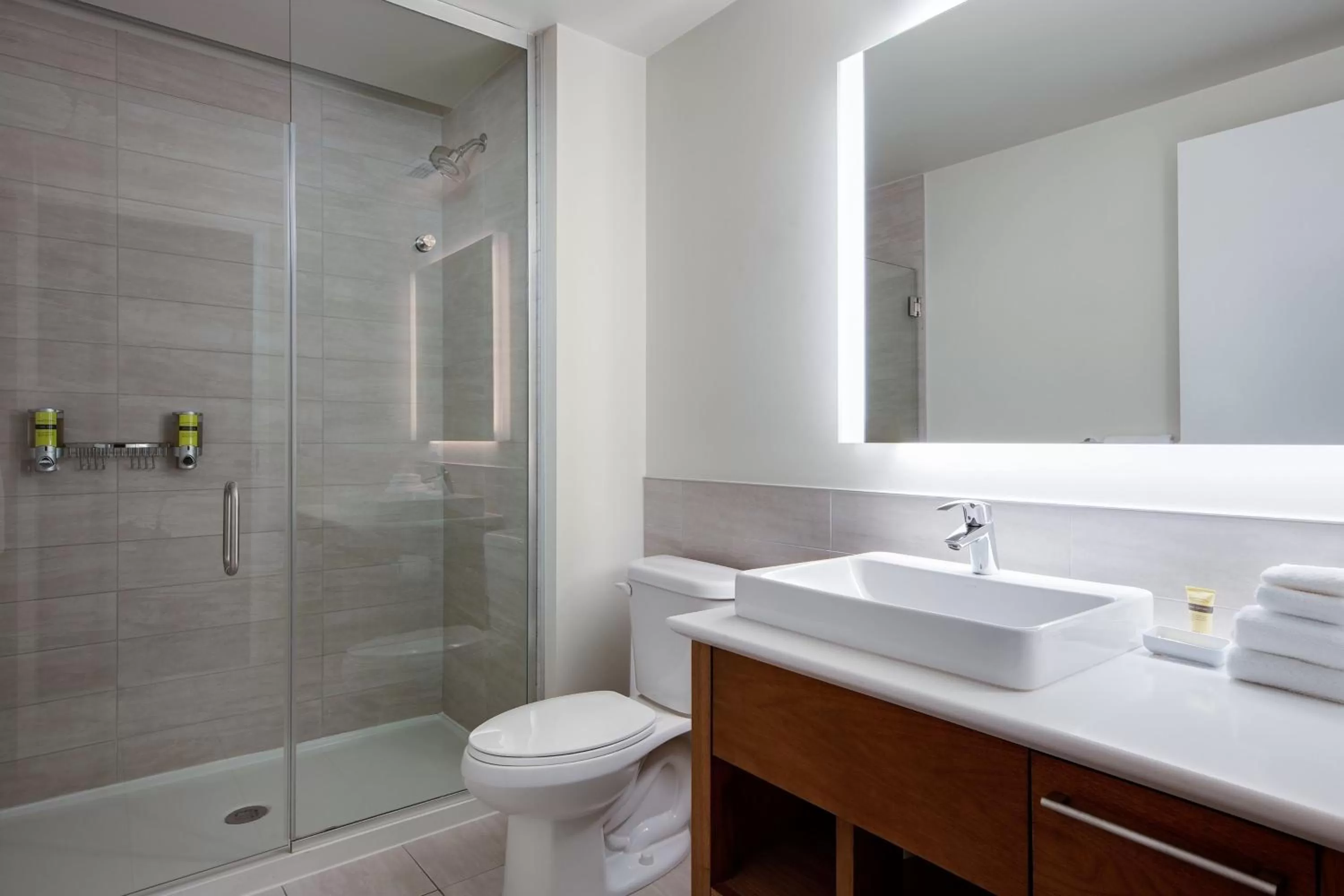 Bathroom in Element Detroit at the Metropolitan