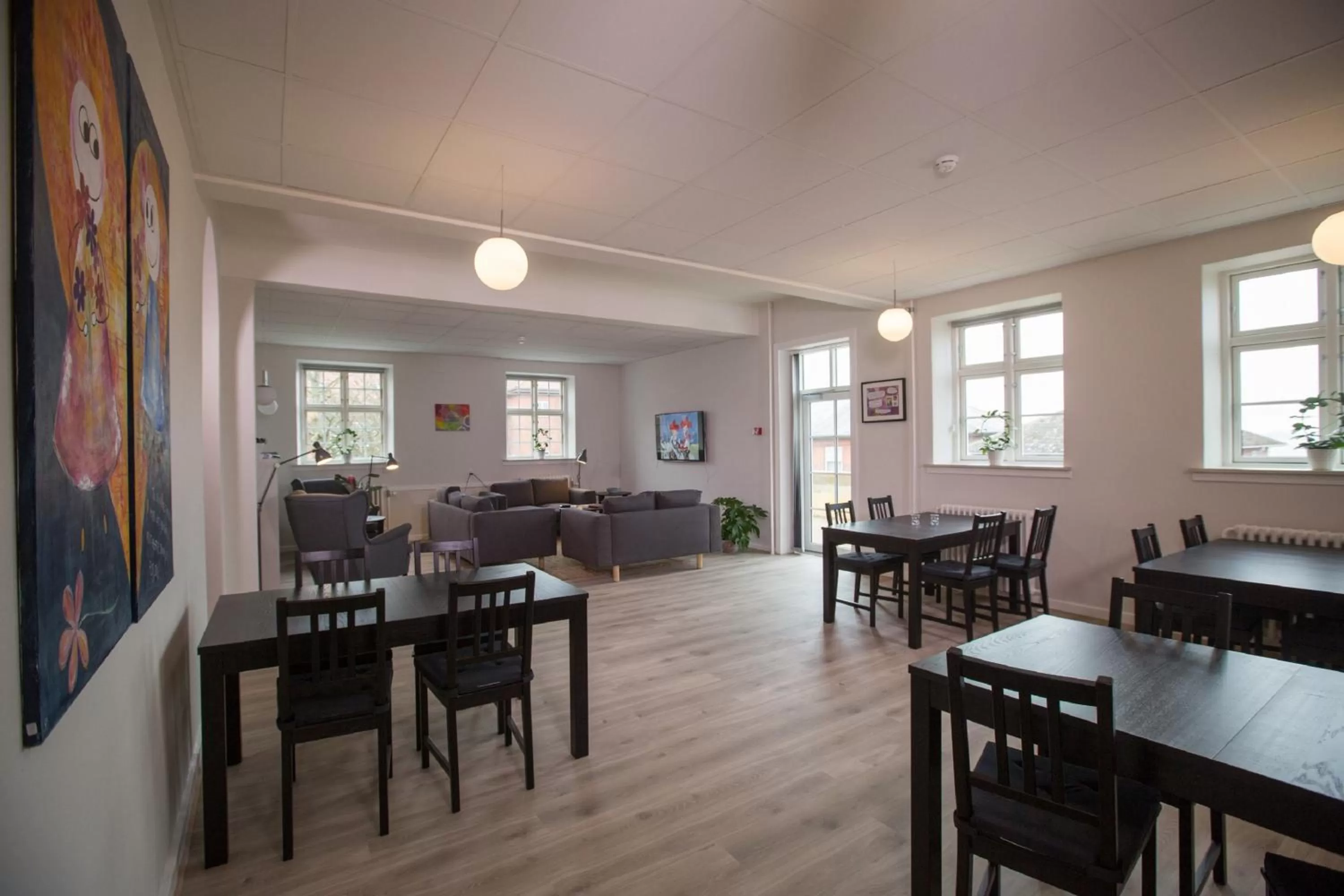 Dining area, Restaurant/Places to Eat in Hotel Residens Møen