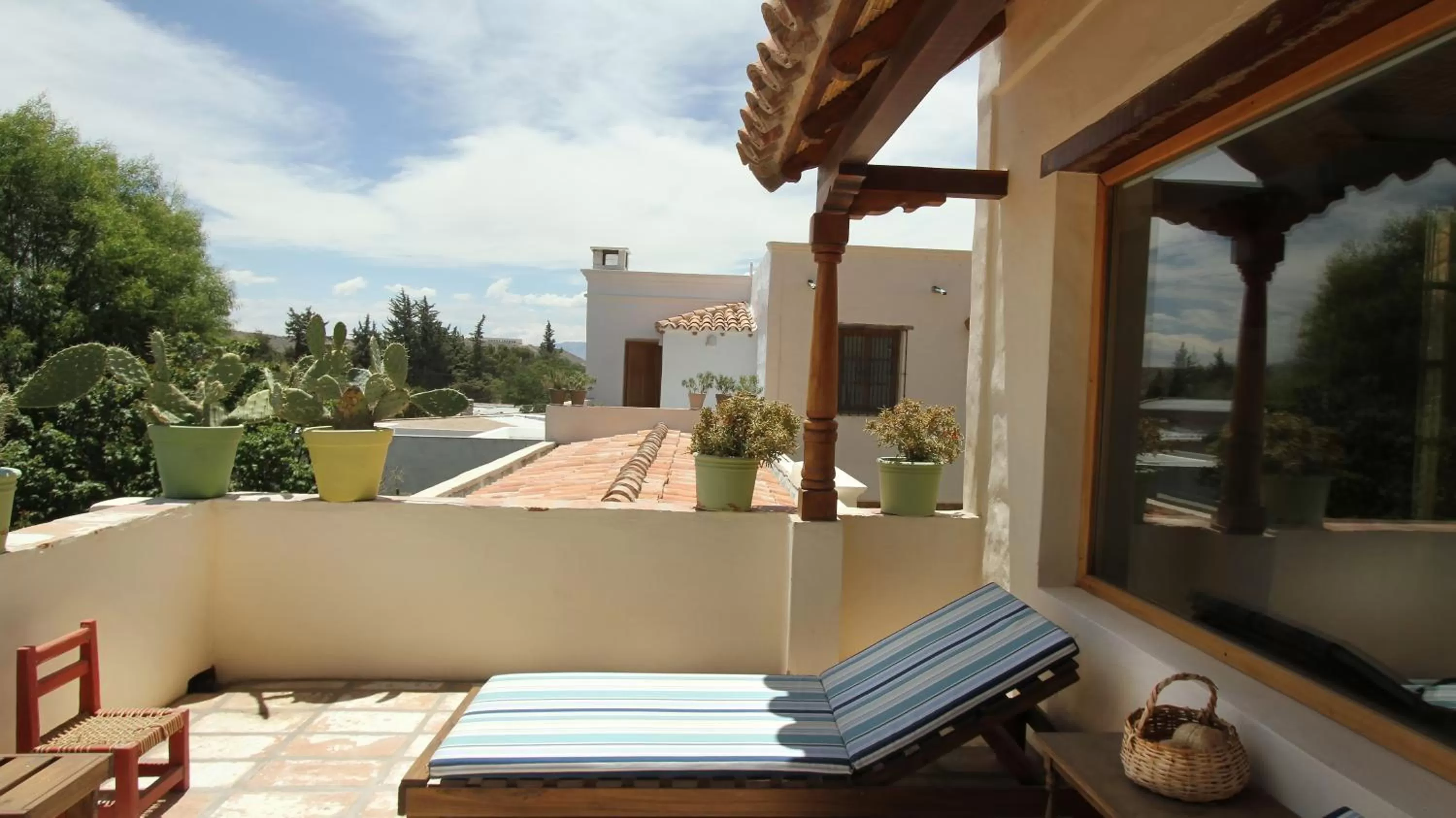 Balcony/Terrace in El Cortijo Hotel Boutique