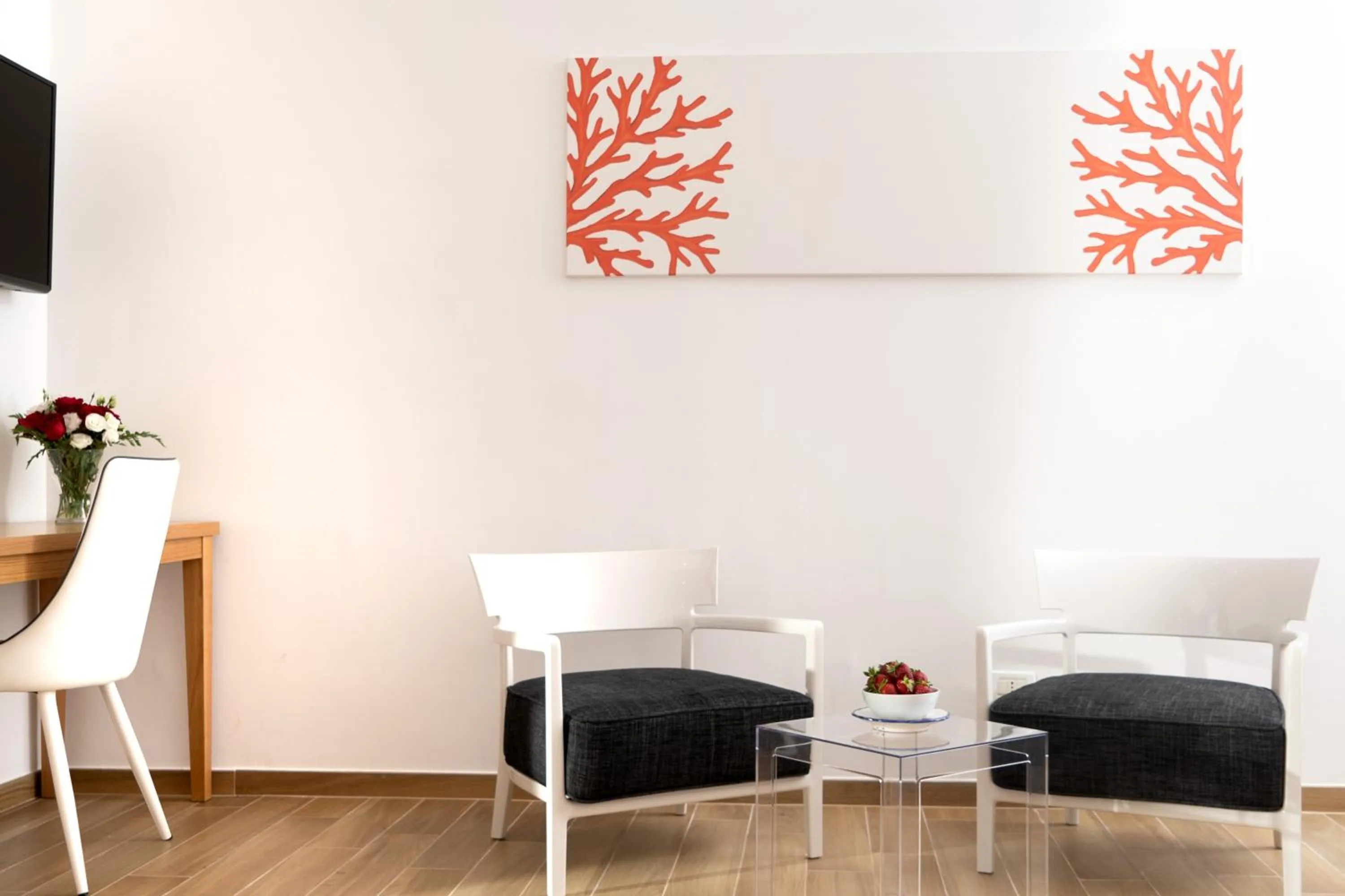 Seating area in Hotel Miramare