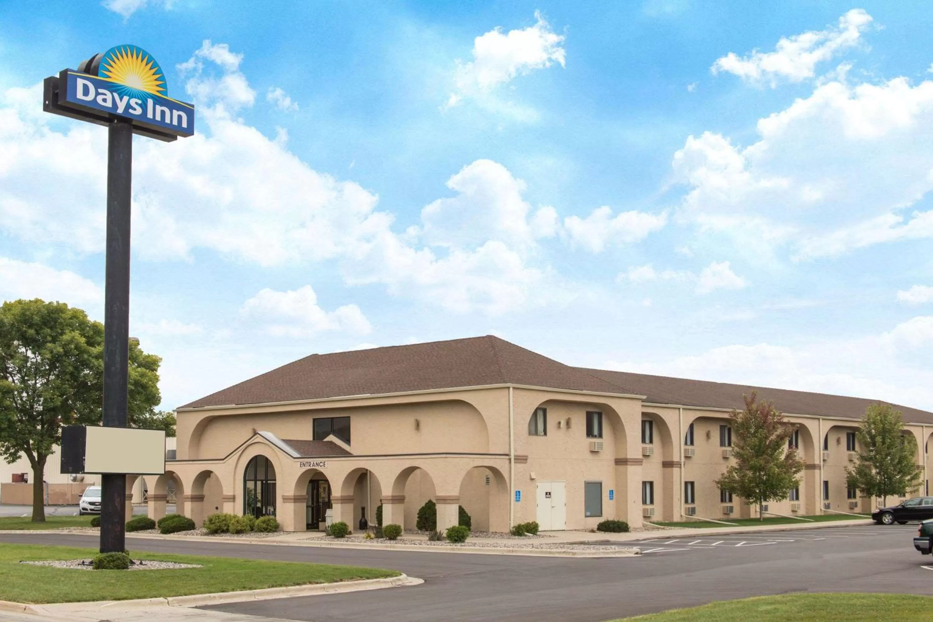 Property building in Days Inn by Wyndham Austin