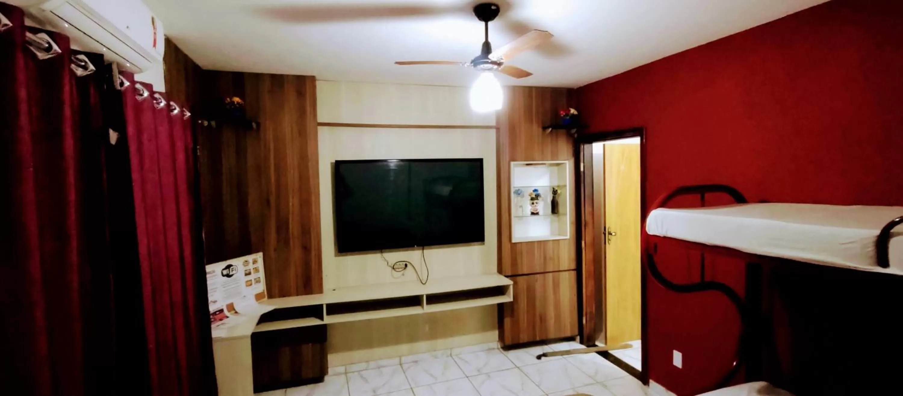 Bedroom, Bed in Pousada Bela Vista Maricá