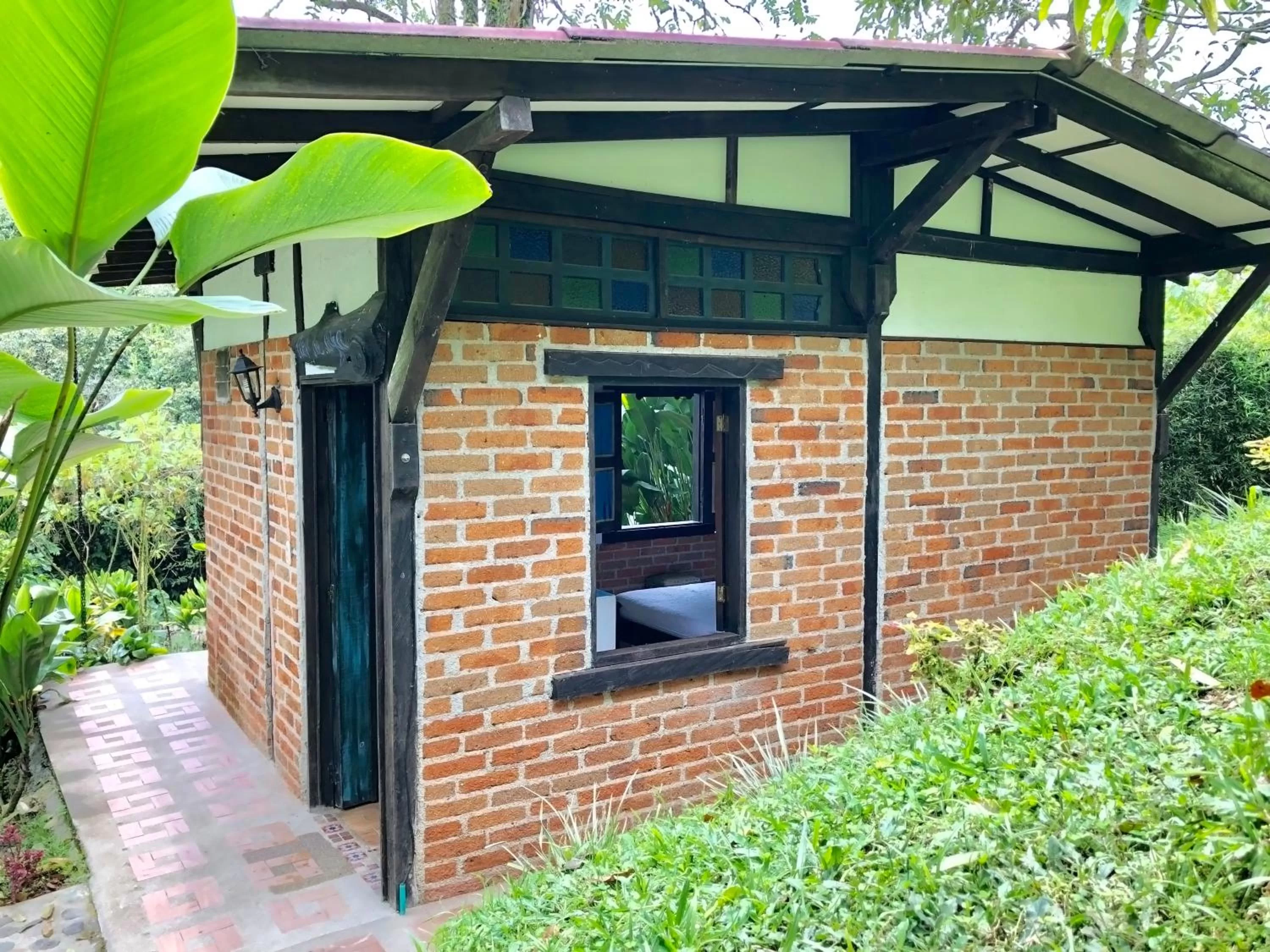 Garden view in Hotel Vísperas