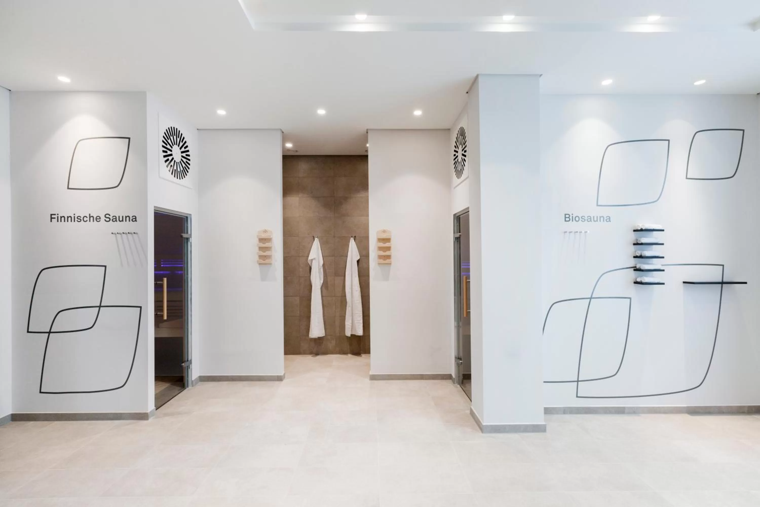 Sauna in Radisson Blu Hotel, Mannheim