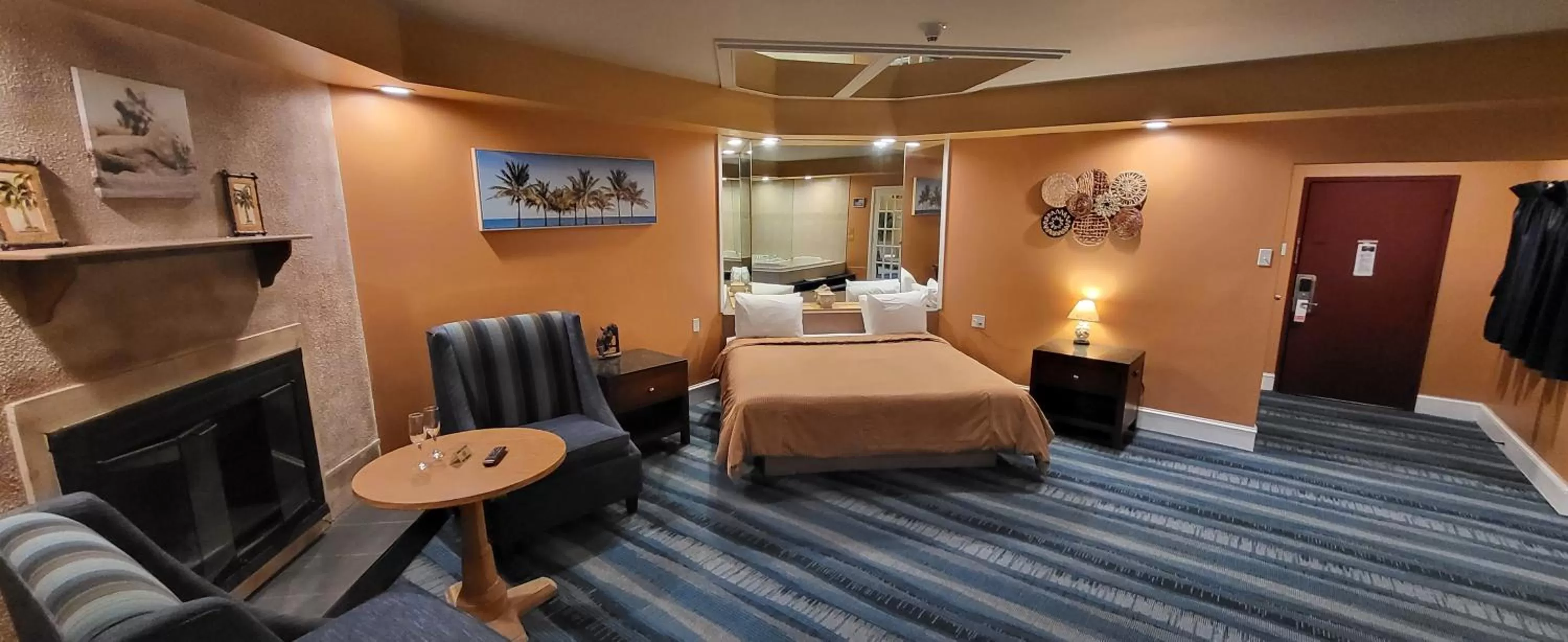 Bedroom, Bed in Inn of the Dove - Romantic Luxury Suites with Jacuzzi & Seasonal Fireplace at Harrisburg-Hershey-Philadelphia, PA