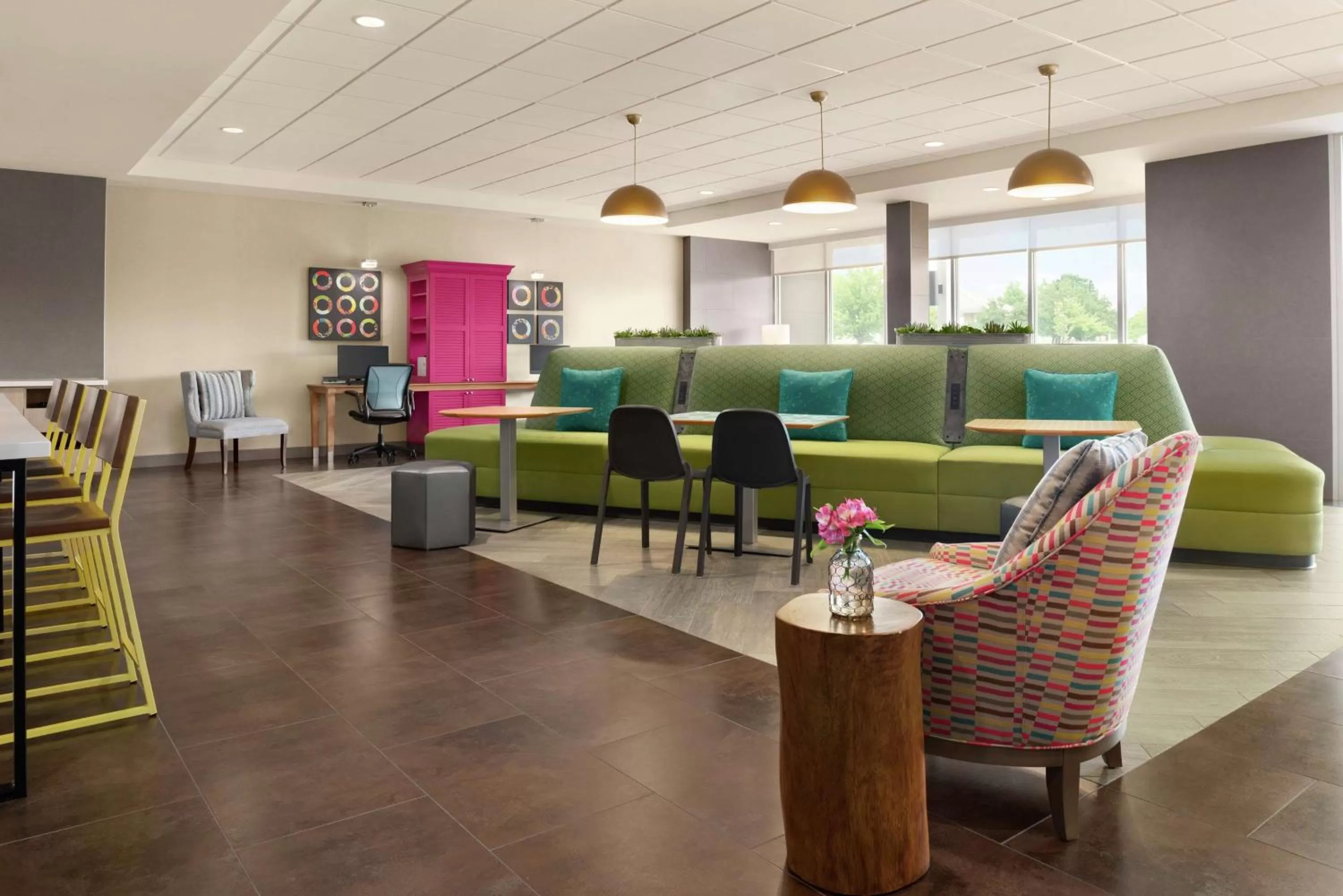 Lobby or reception in Home2 Suites By Hilton Overland Park, Ks