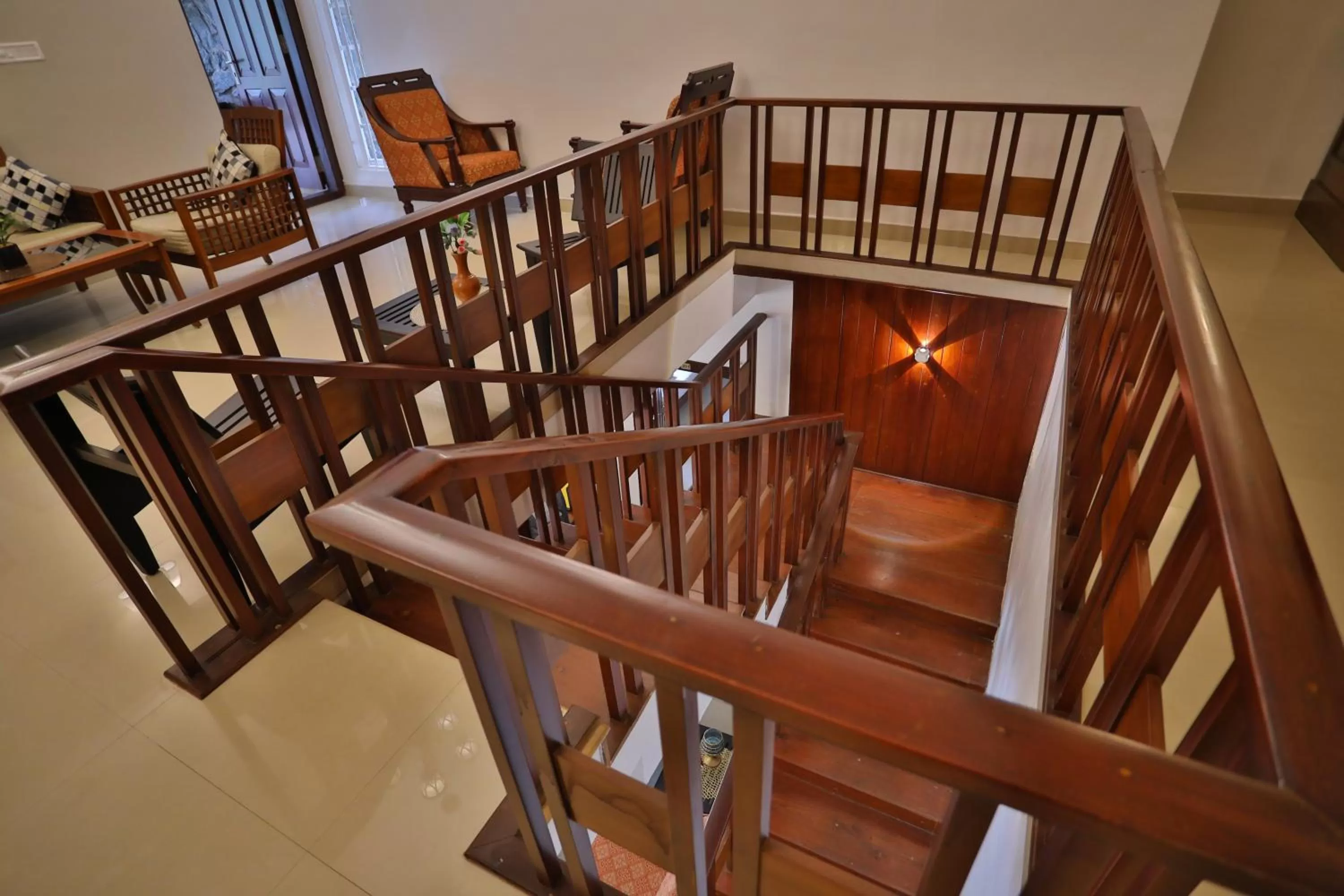 Living room in Chithirapuram Palace