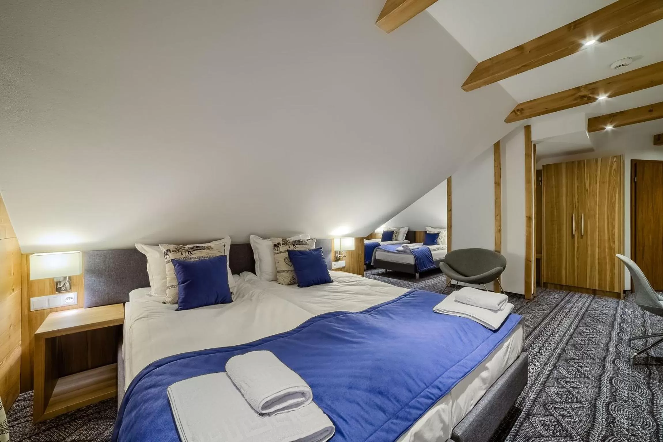 Bed in Hotel Górski