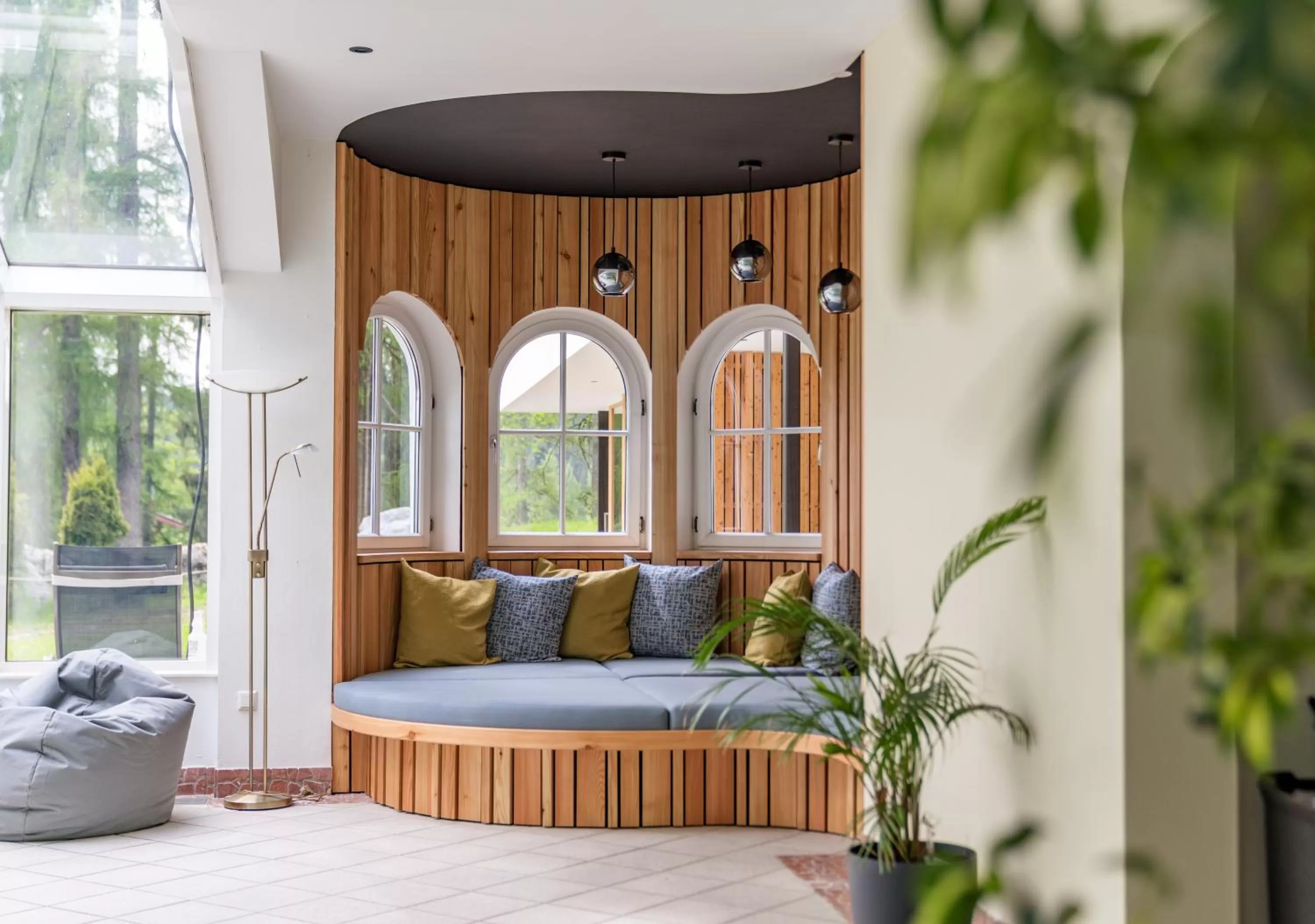 Spa and wellness centre/facilities in Naturhotel Lärchenhof