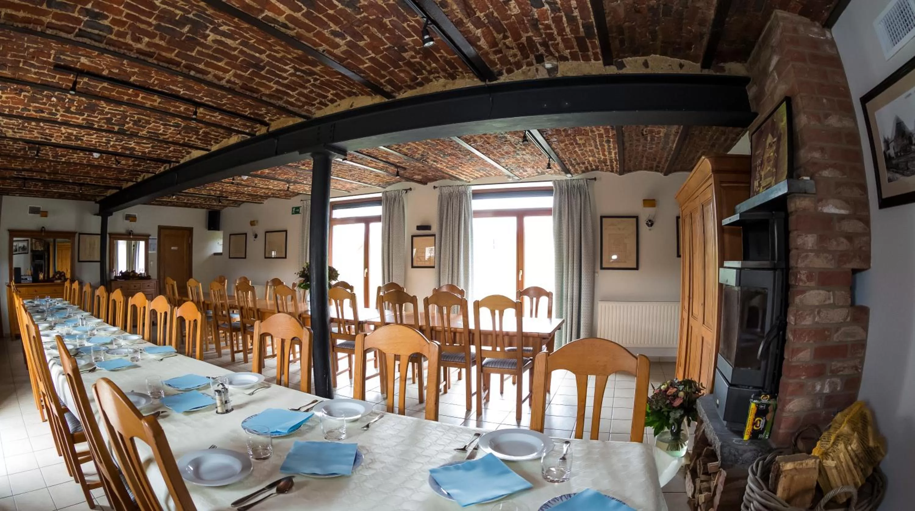 Breakfast, Restaurant/Places to Eat in B&B Ferme Château de Laneffe