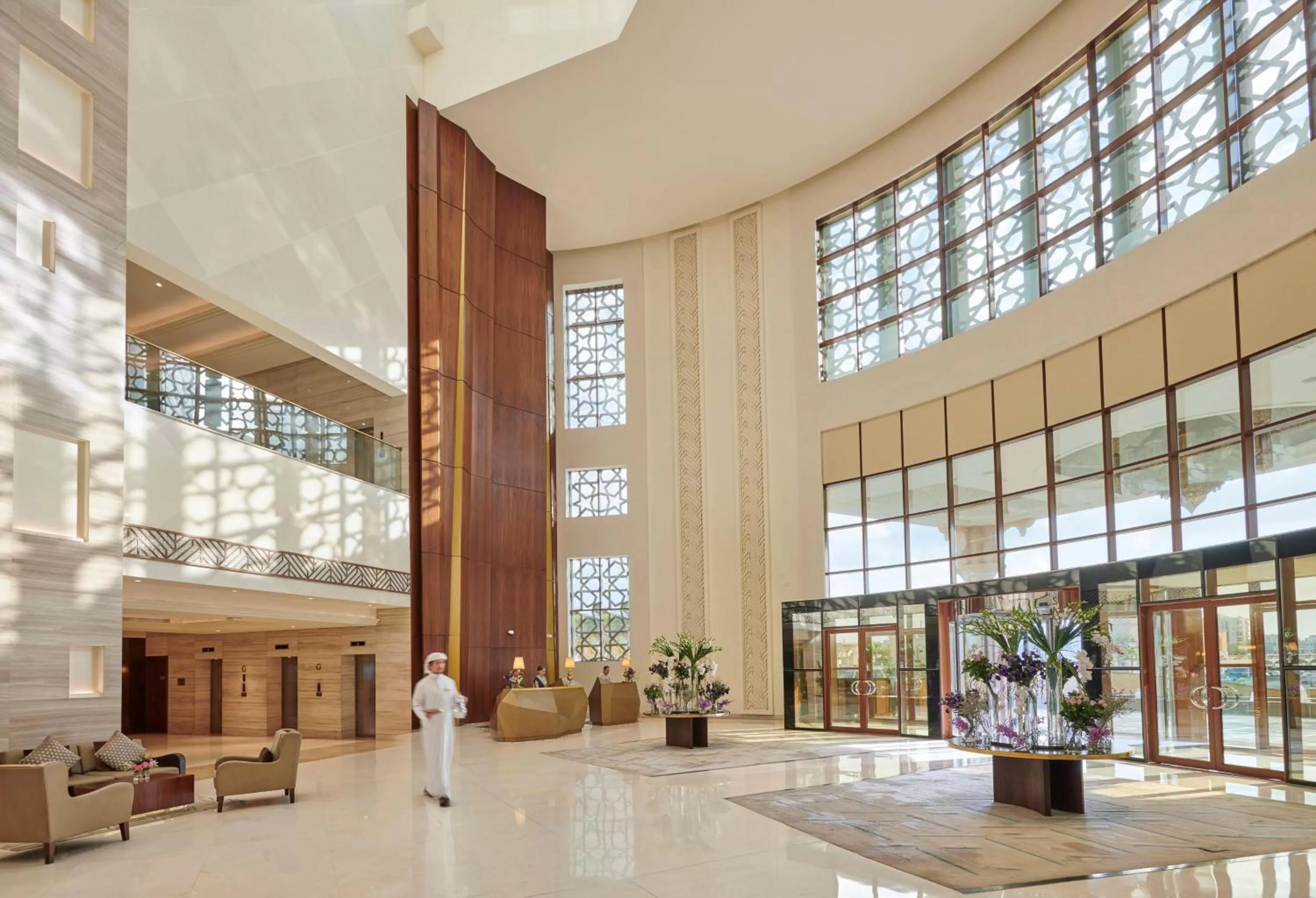 Lobby or reception in Fairmont Ajman