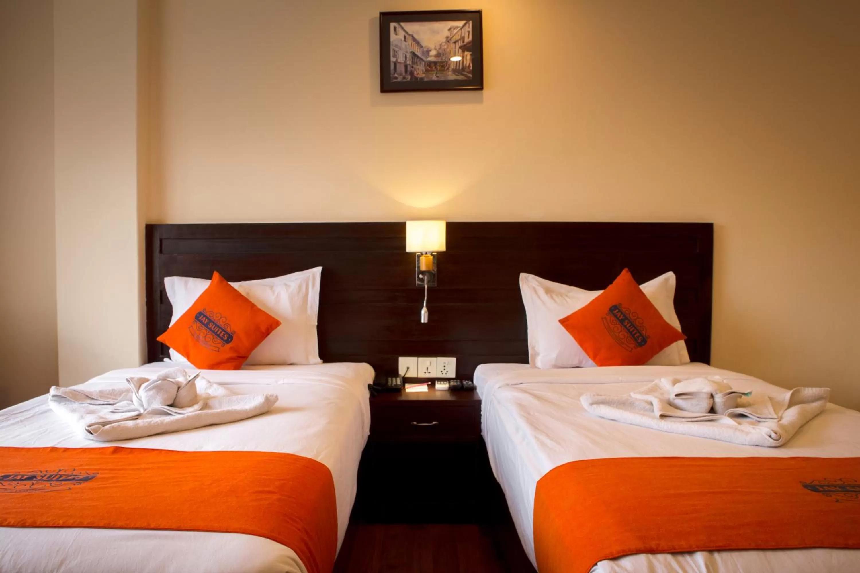 Bedroom, Bed in Hotel Jay Suites