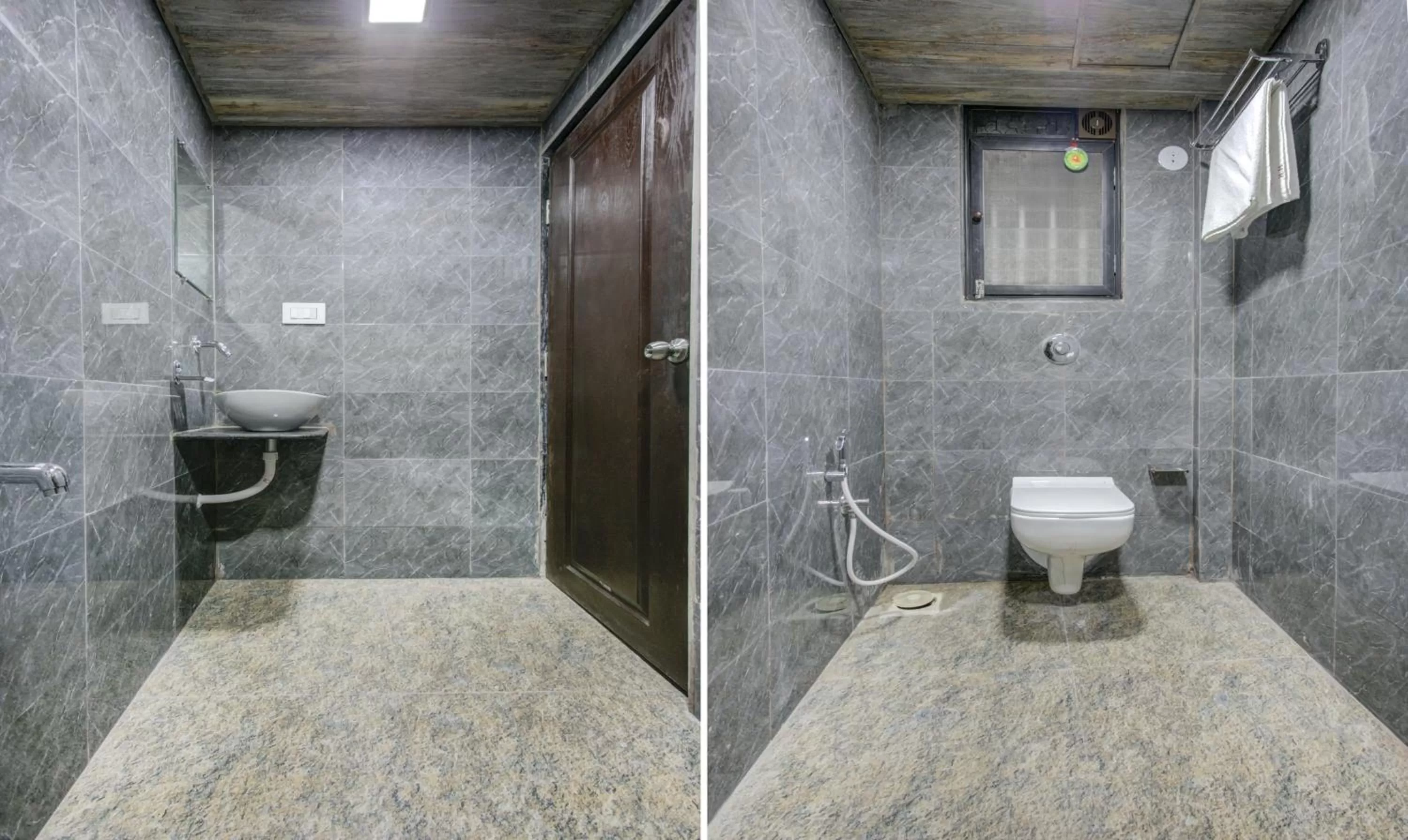 Toilet in Treebo Kings Inn Vashi