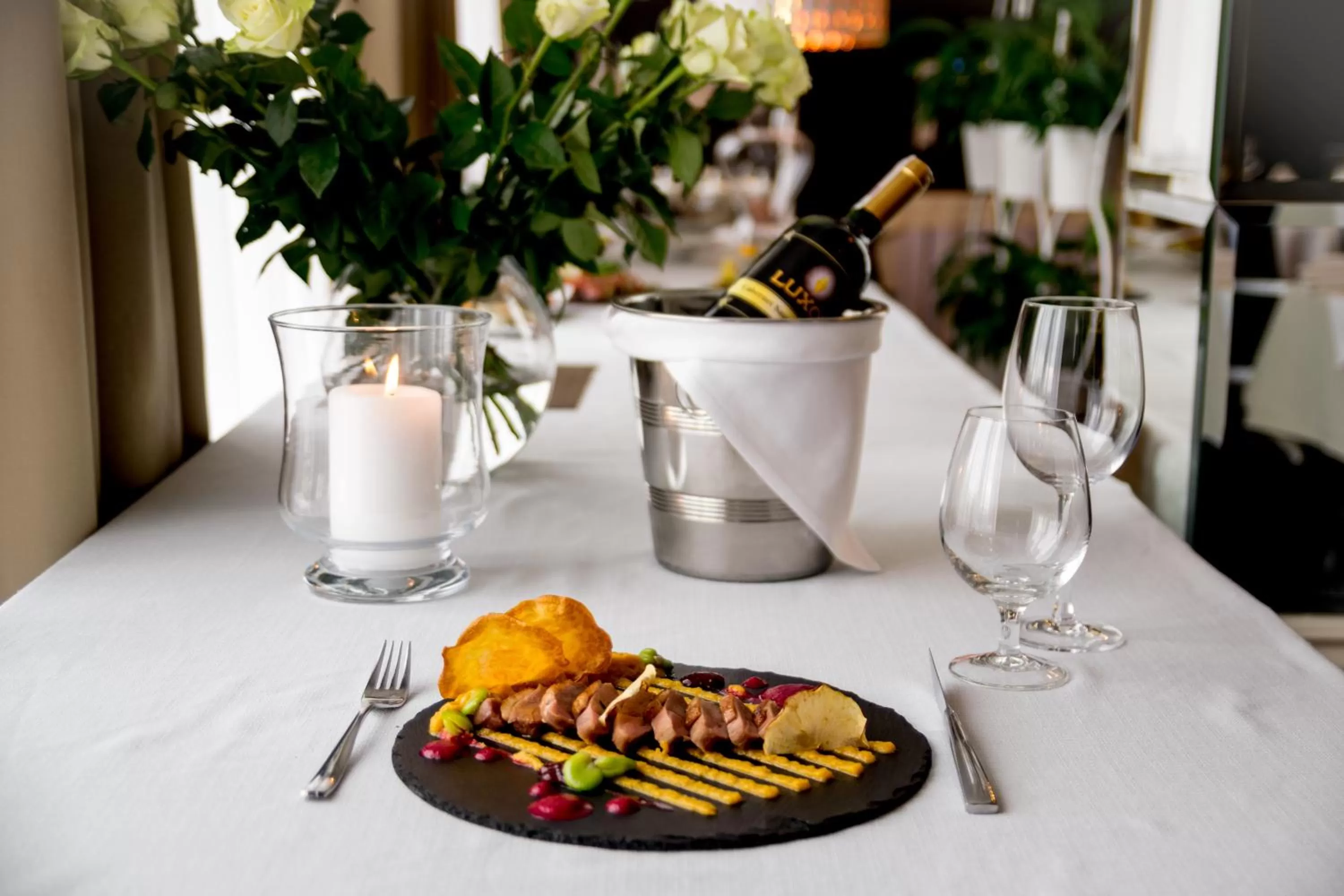 Dinner in Hotel Atelia