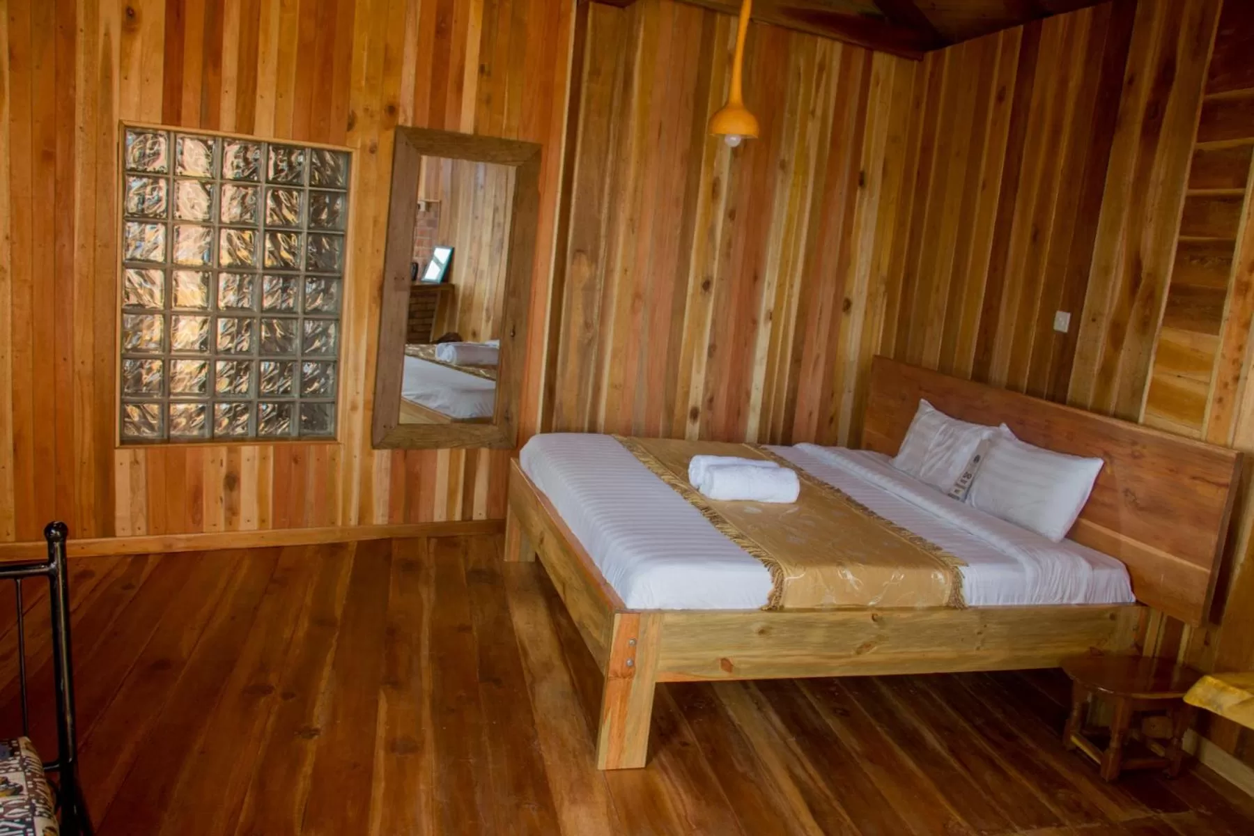 Bed in Nile Front Cottages