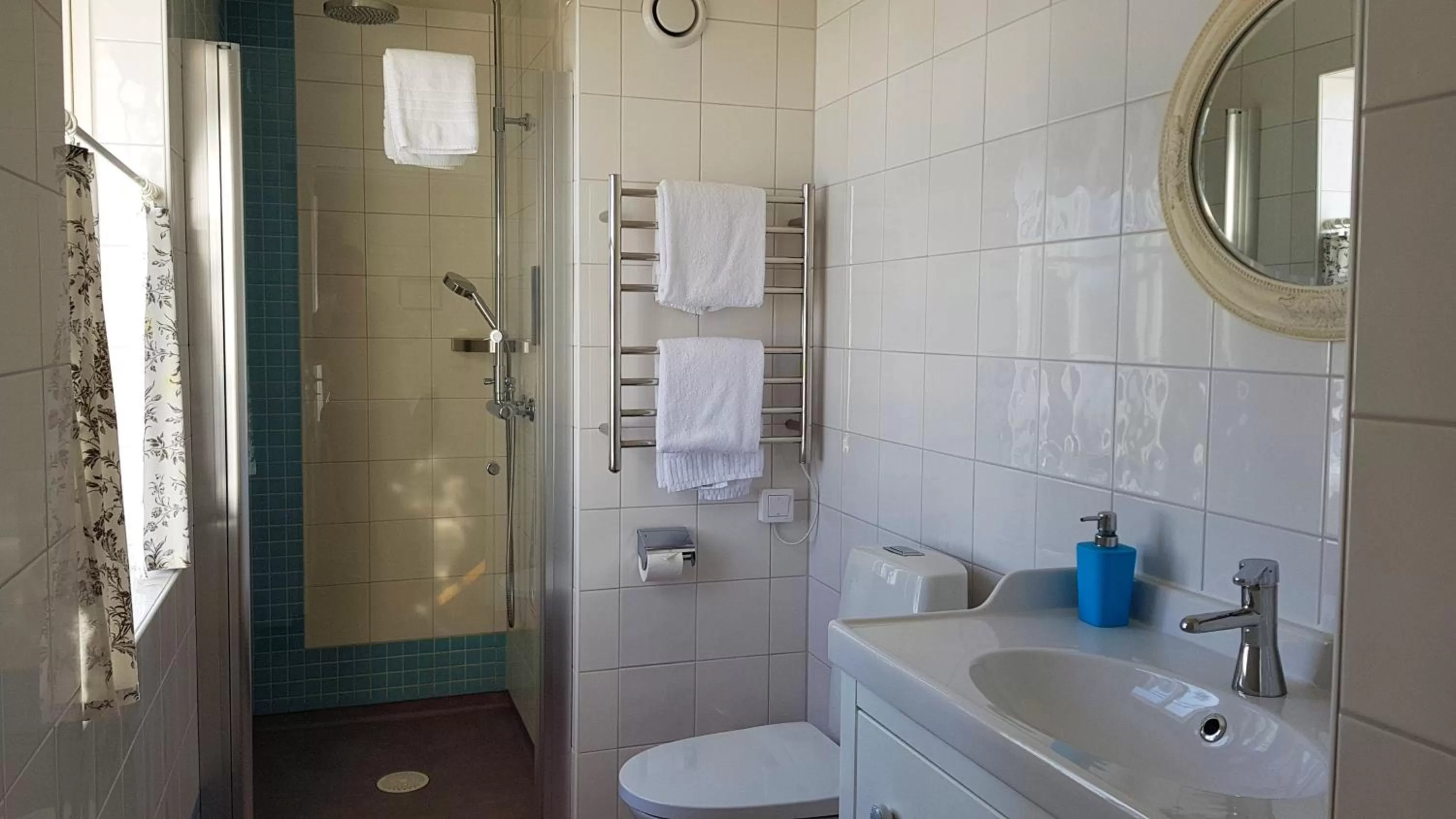 Shower in Hotell Grönfeltsgården