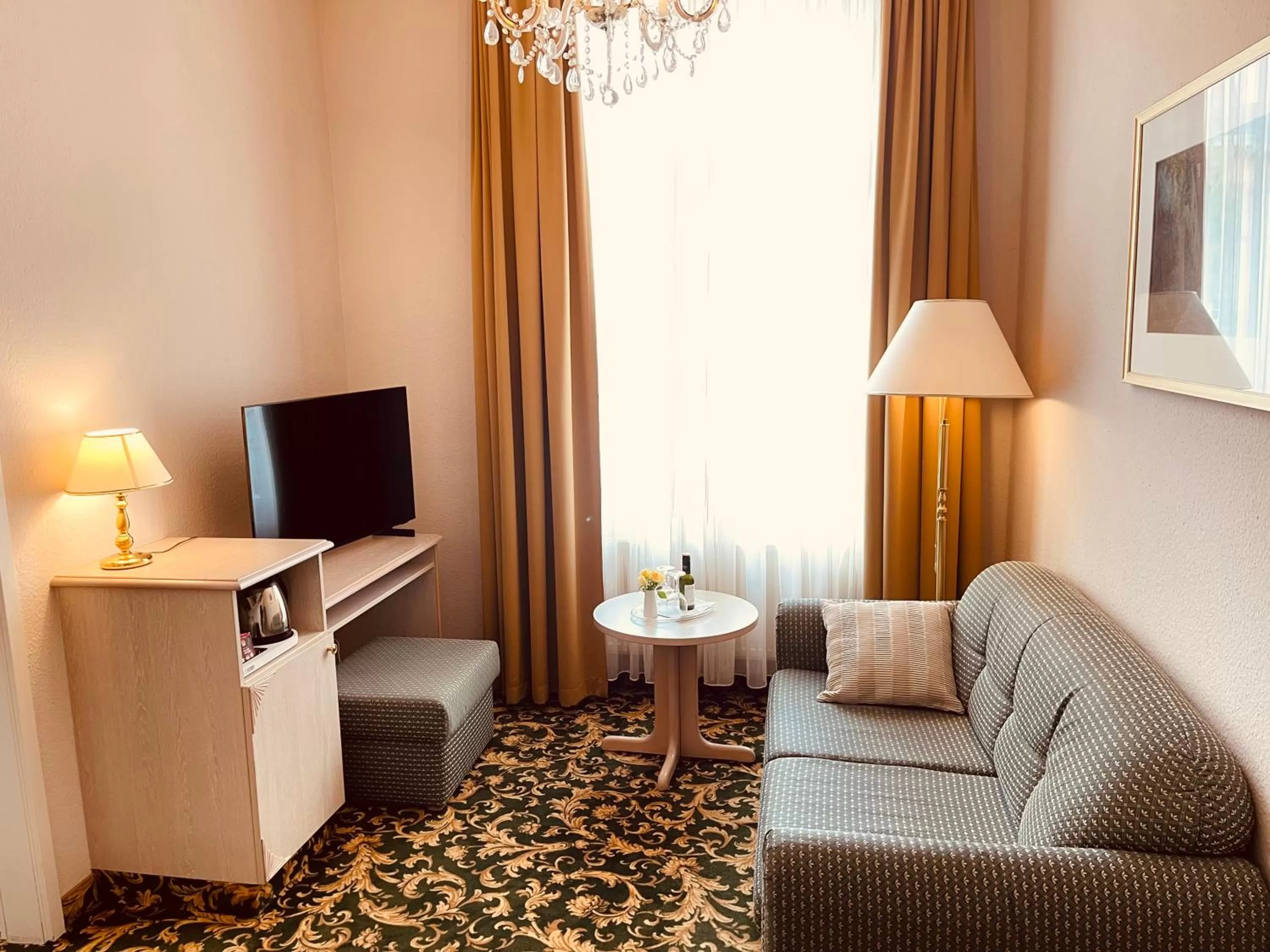 Seating area in Villa Antonia