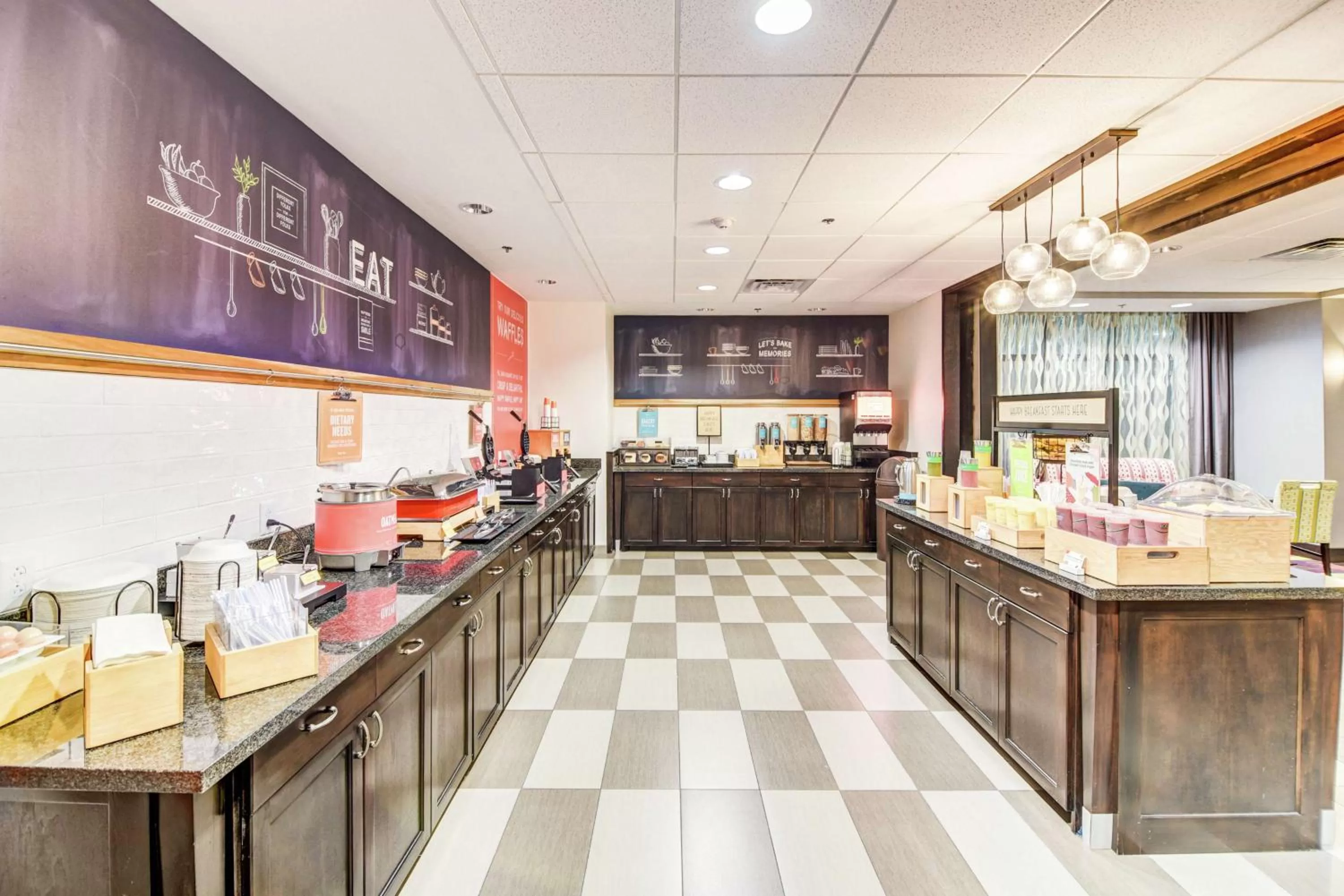 Breakfast in Hampton Inn Foley