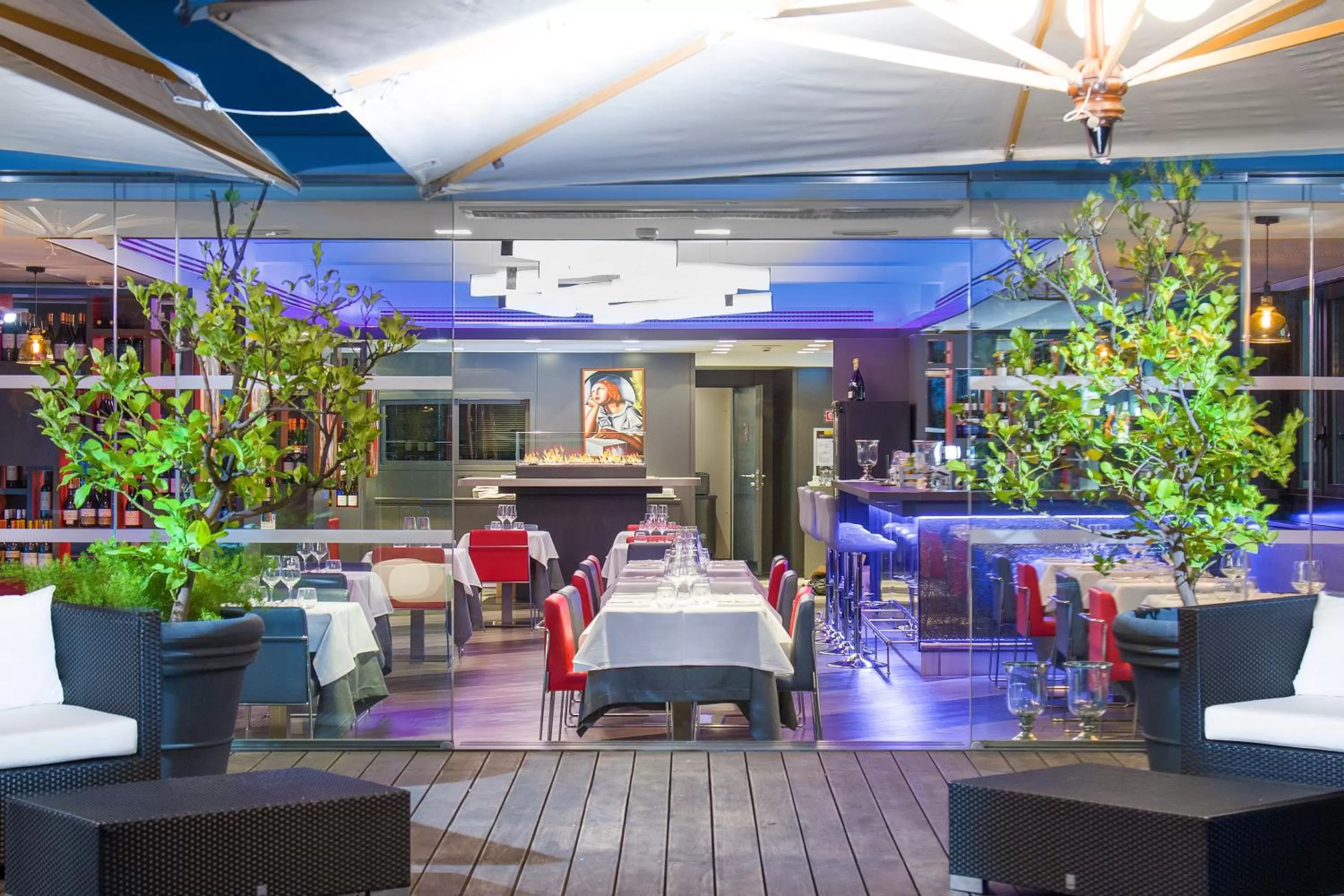 Restaurant/places to eat in iQ Hotel Roma