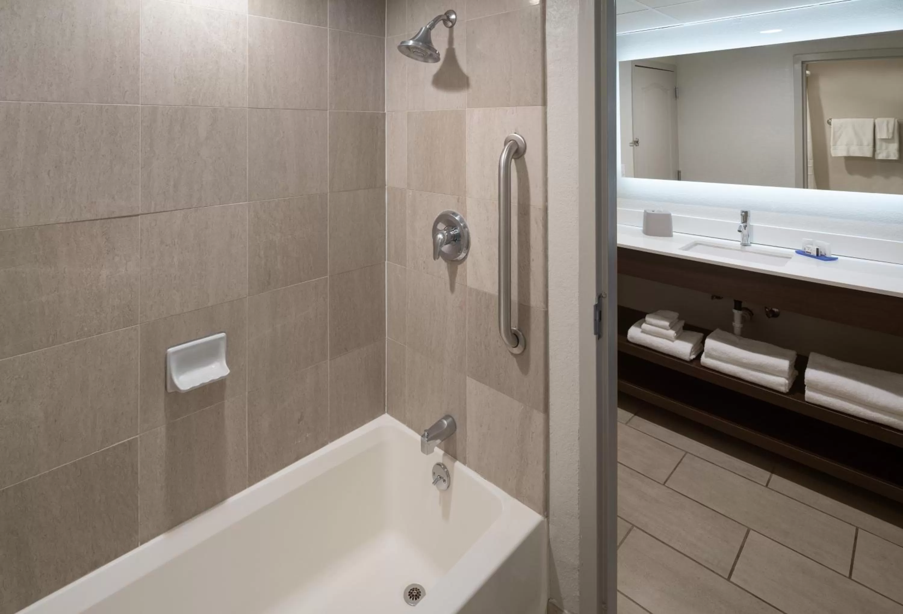 Bathroom in Holiday Inn Express Rochester - Greece by IHG
