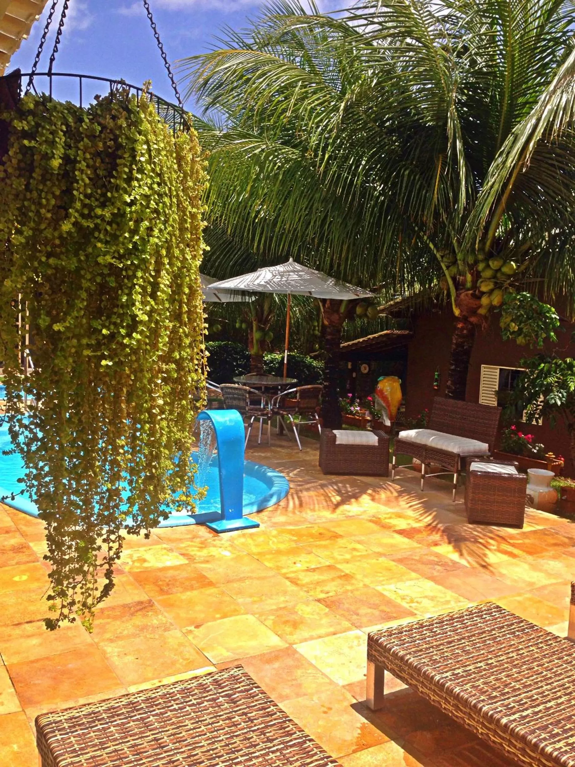 Swimming pool in Pousada Recanto do Sal