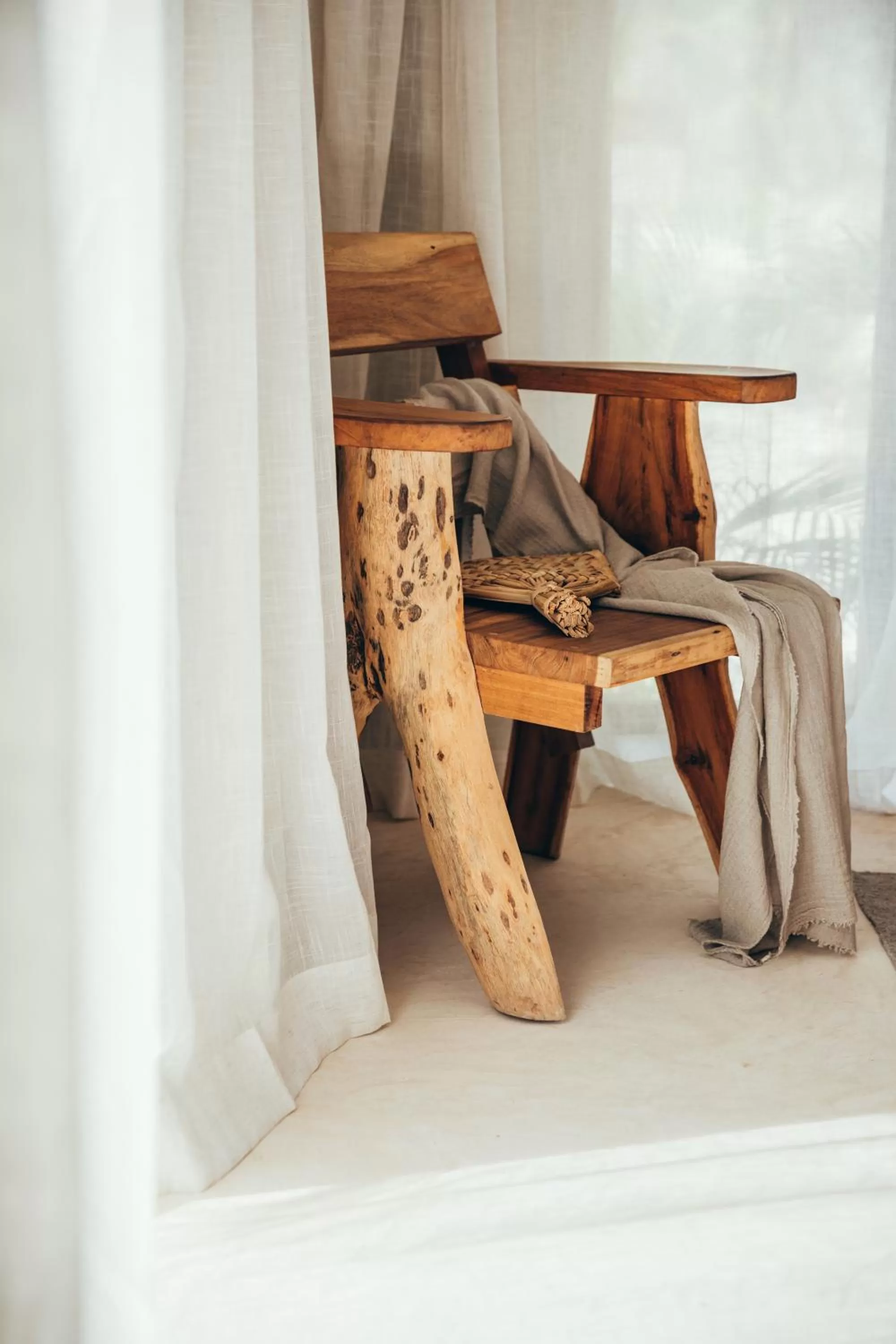 Decorative detail, Bed in Cucu Hotel El Cuyo