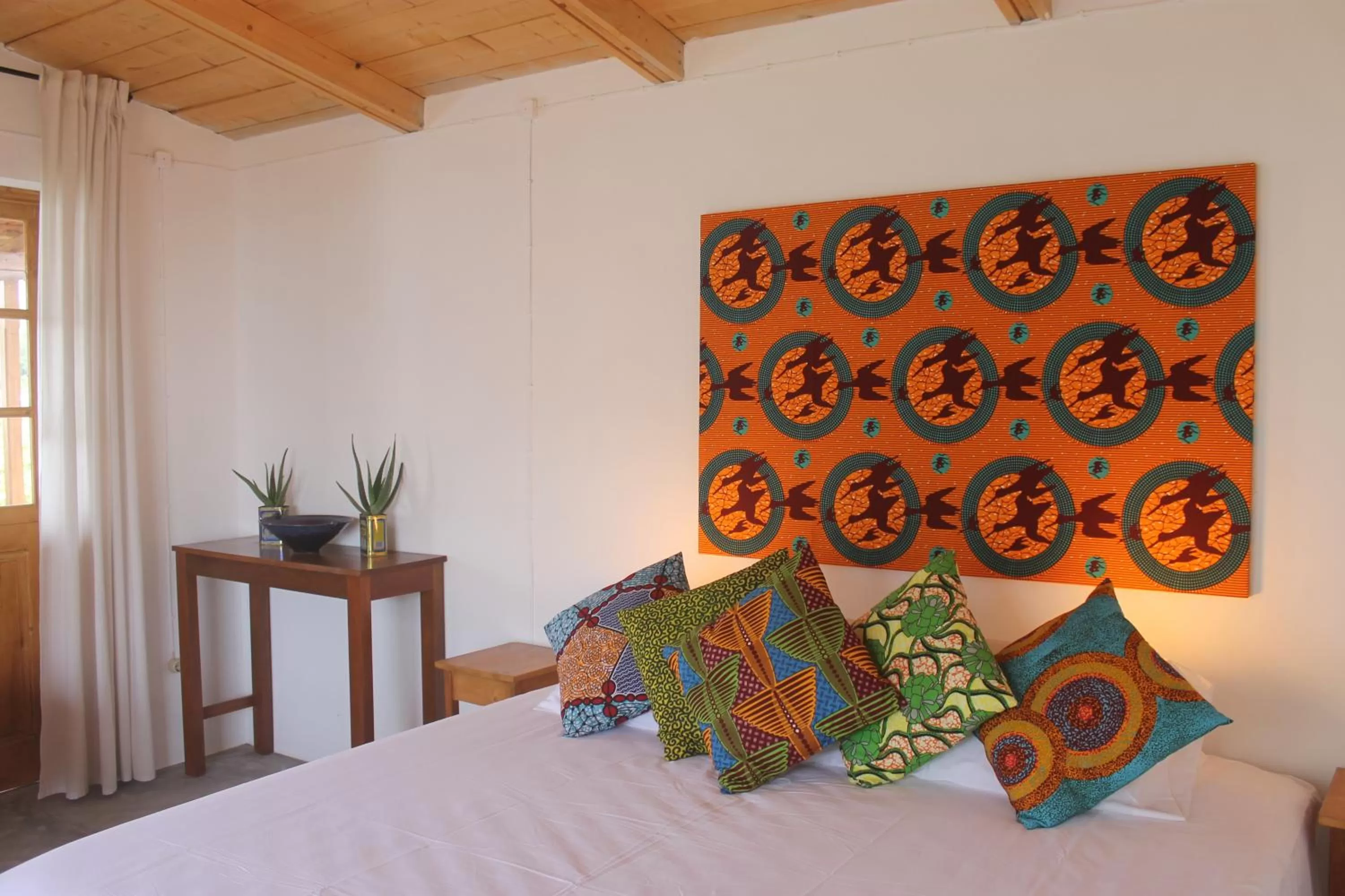 Bed in La Fora Ecolodge