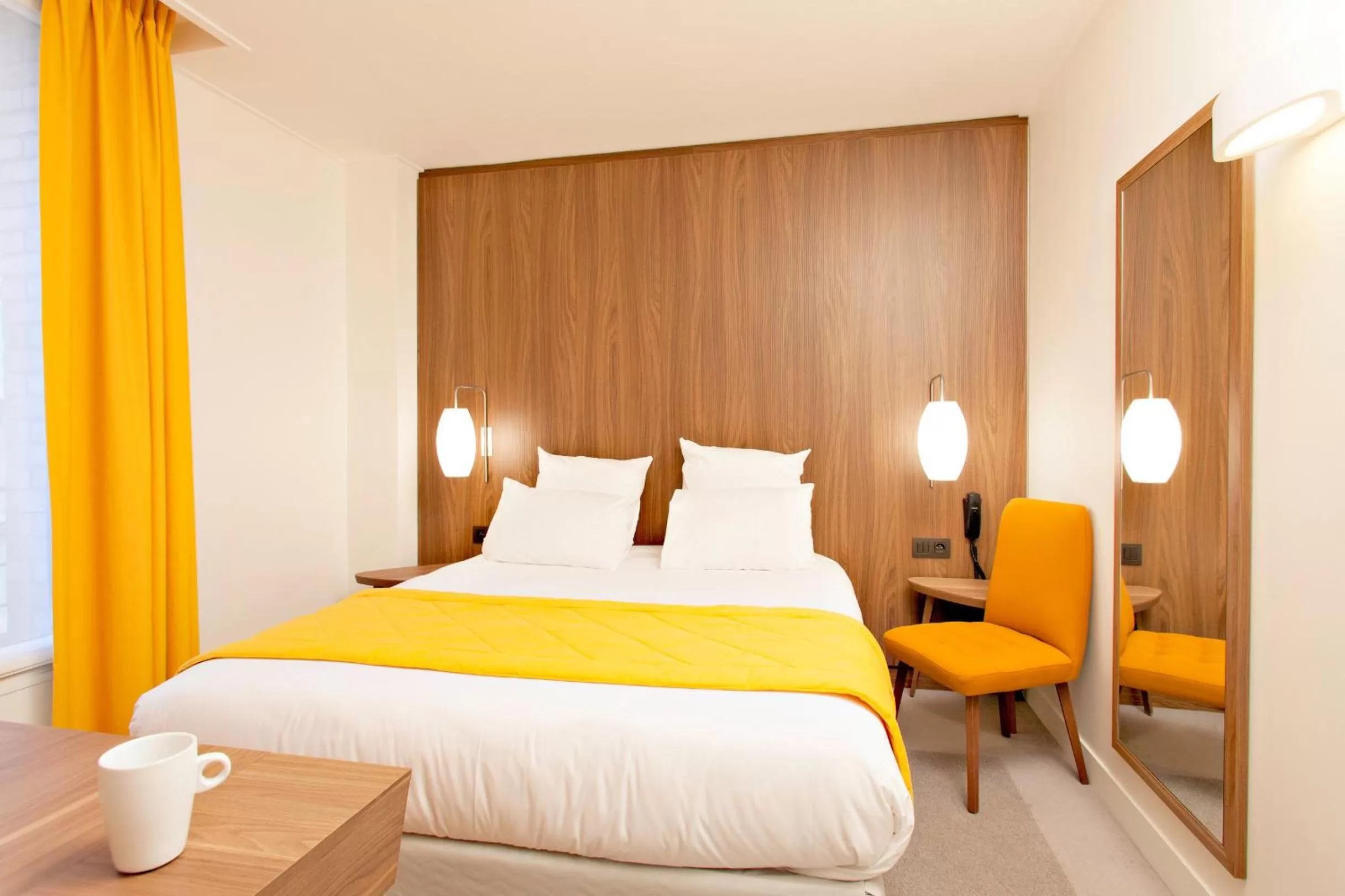 Bedroom, Bed in Best Western Plus 61 Paris Nation Hotel