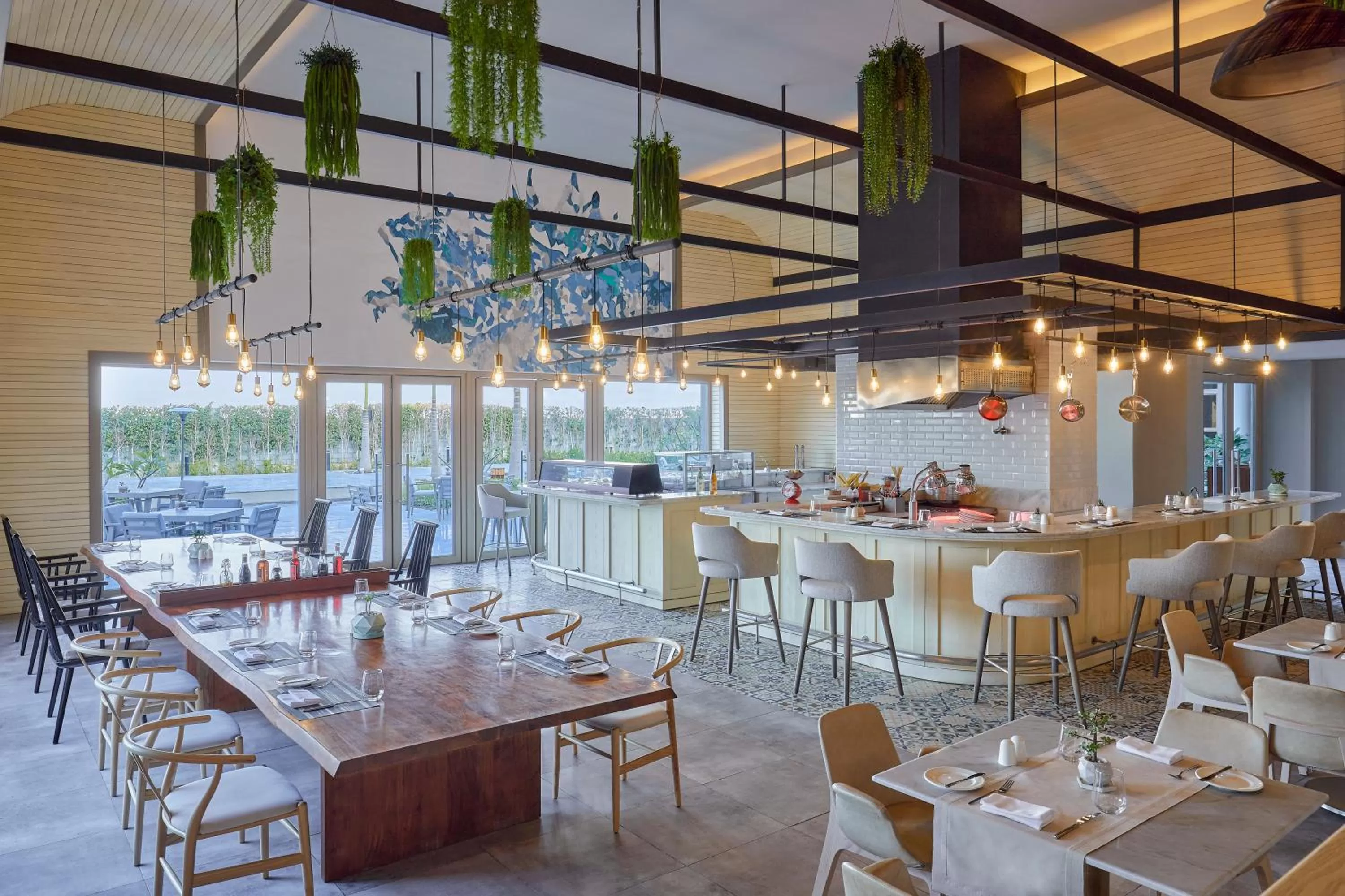 Restaurant/places to eat in Hyatt Regency Cairo West