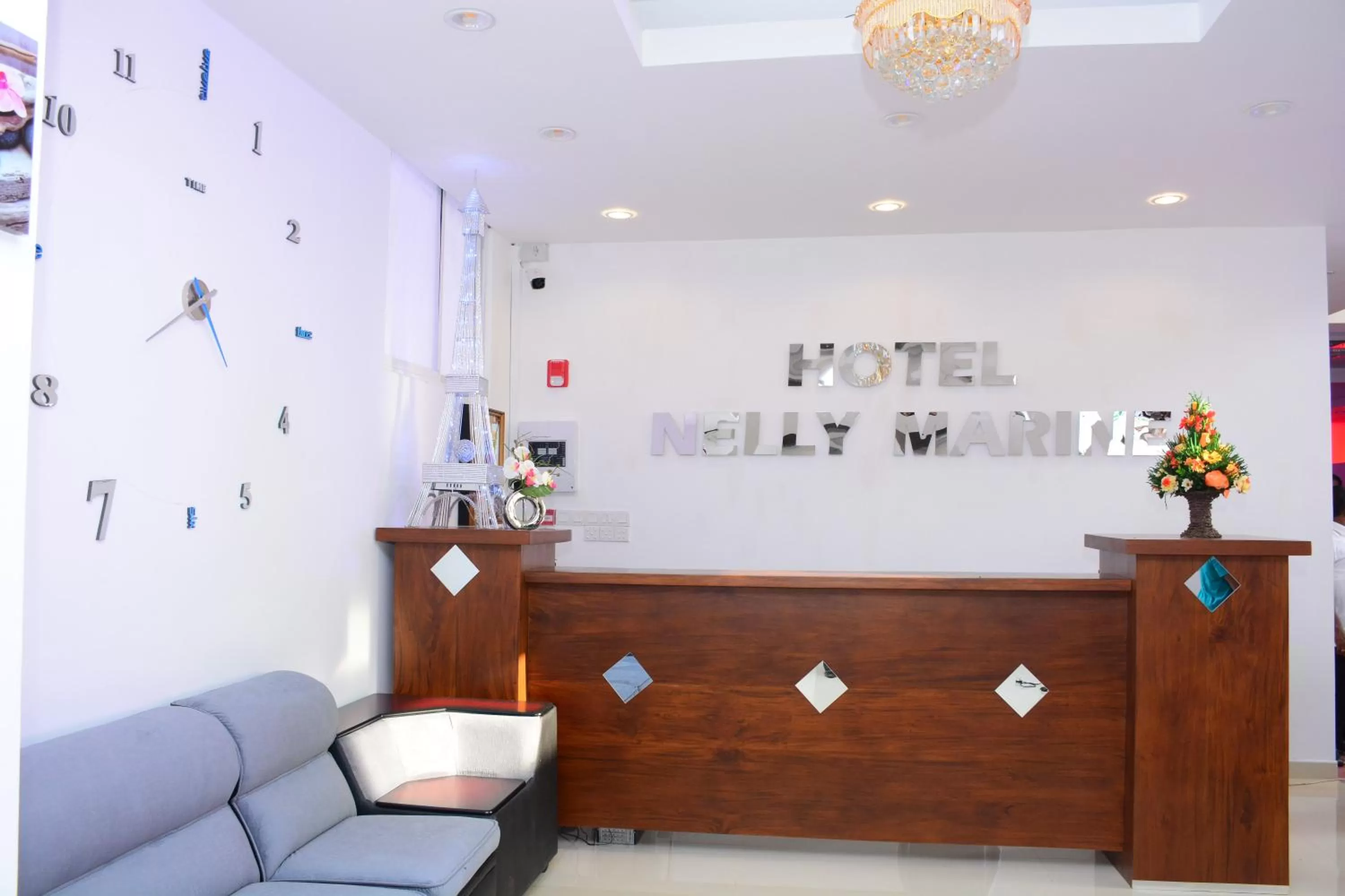 Lobby or reception in Hotel Nelly Marine