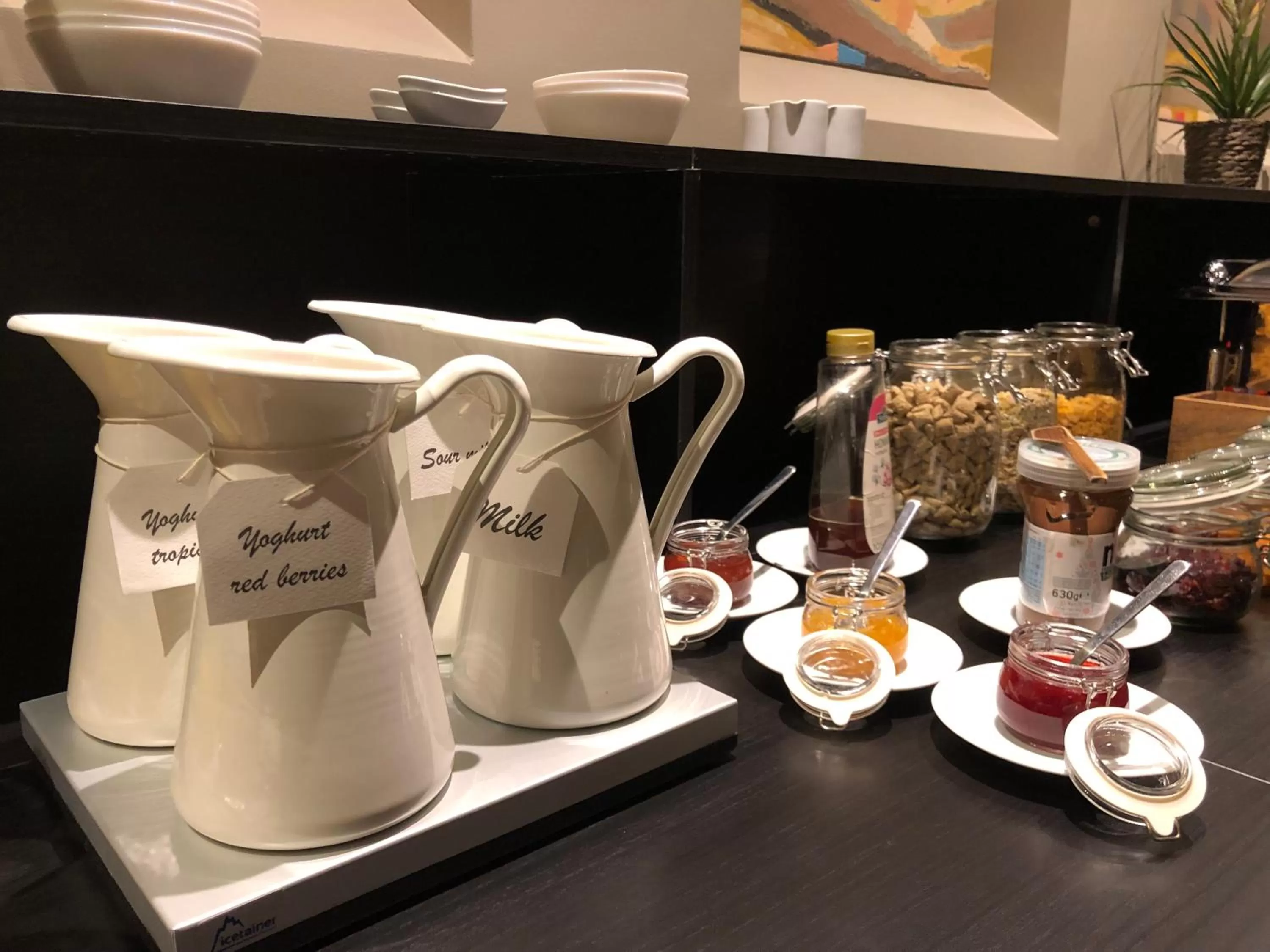 Buffet breakfast in LA Hotel