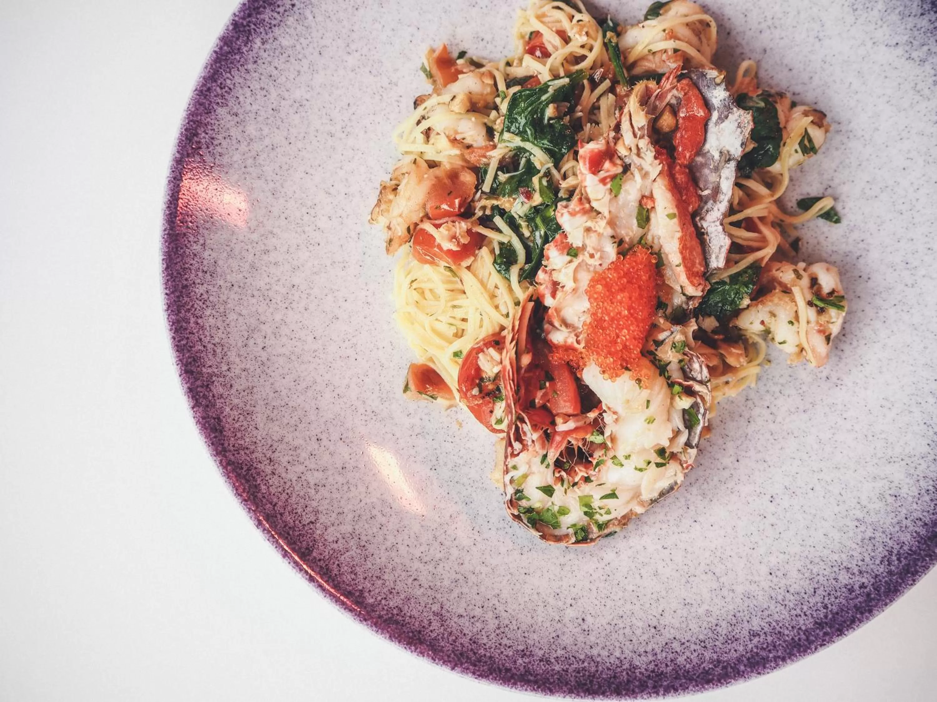 Food close-up in The Royal Yacht