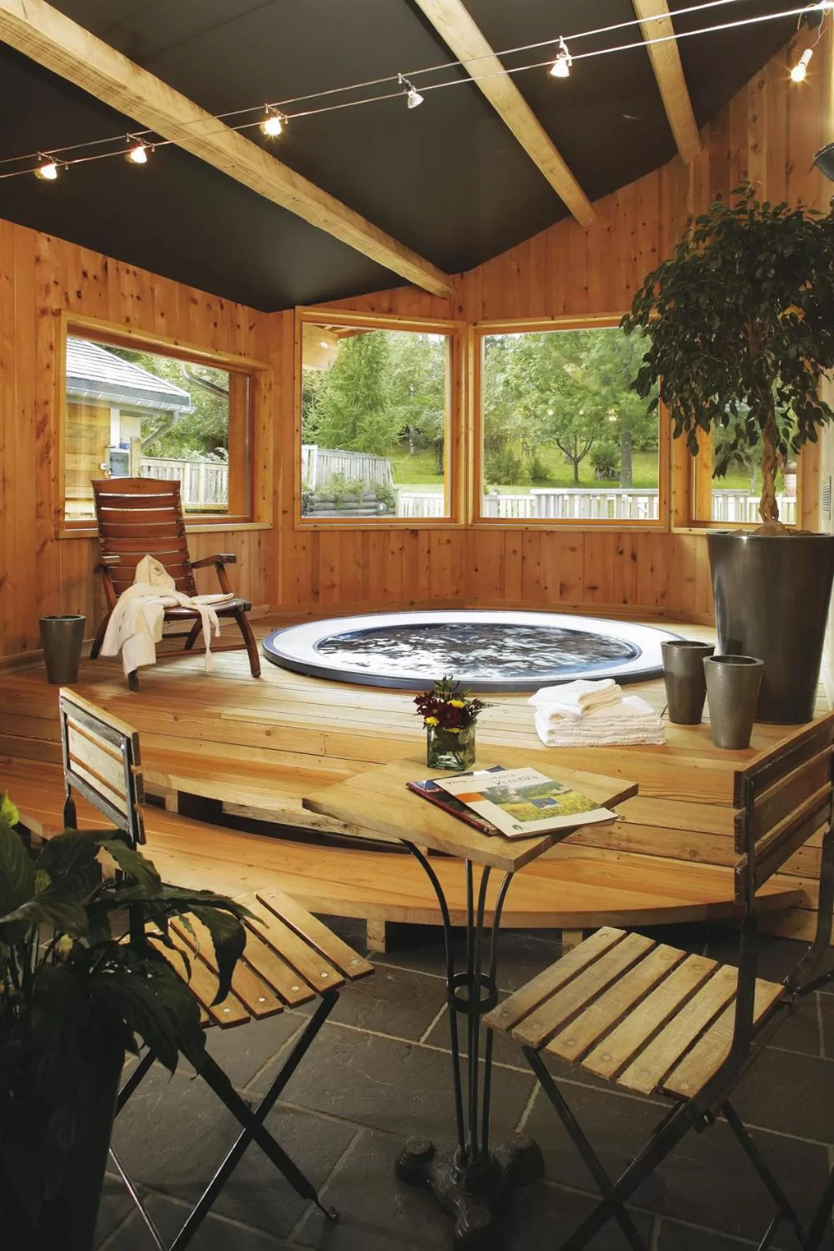 Hot Tub in Hotel du Golf