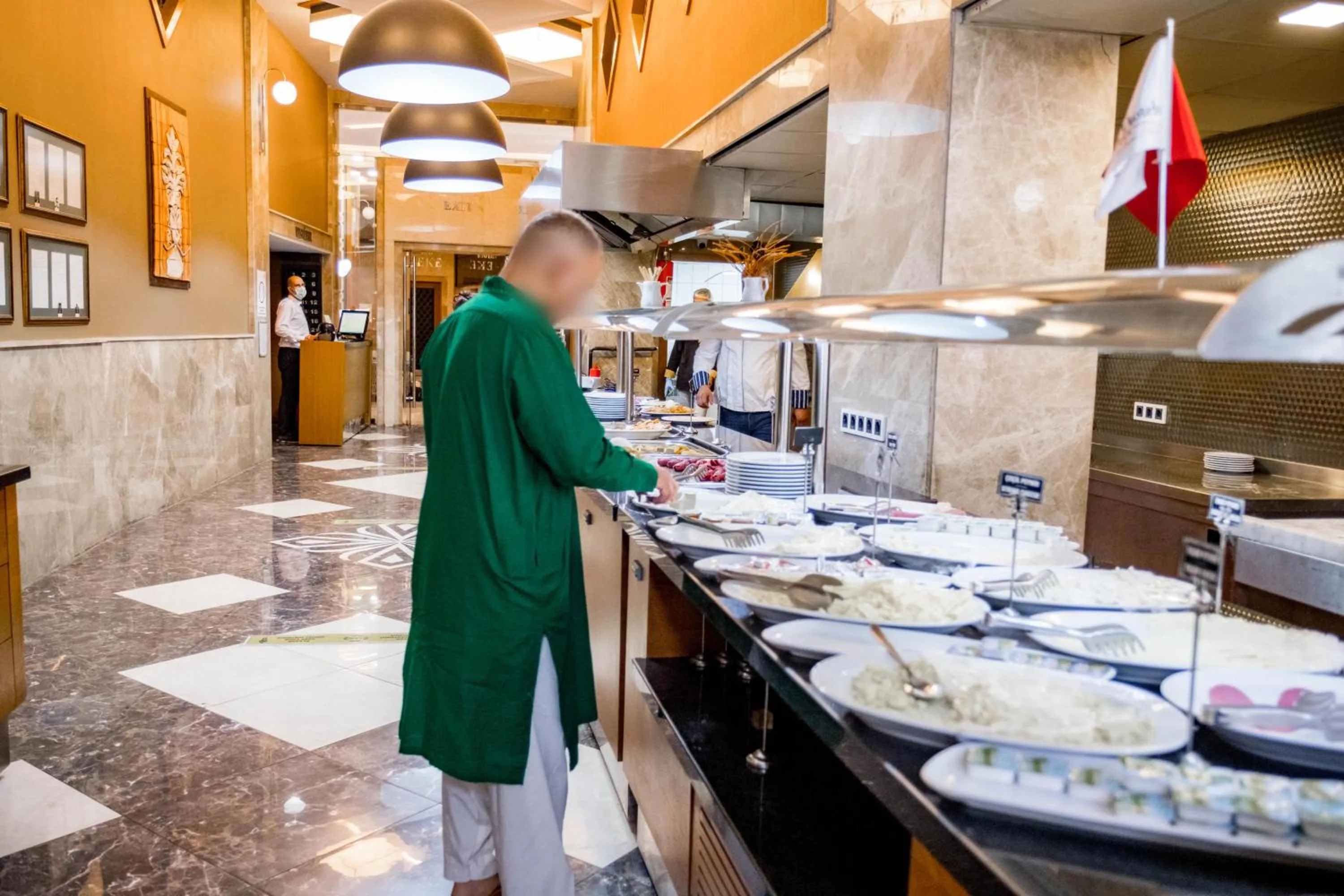 Buffet breakfast in Selçuk Hotel