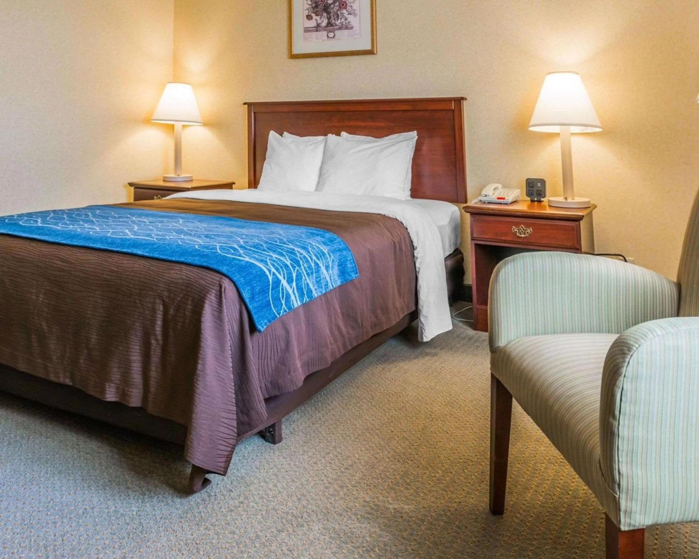 Photo of the whole room, Bed in Rodeway Inn Mercer I-80