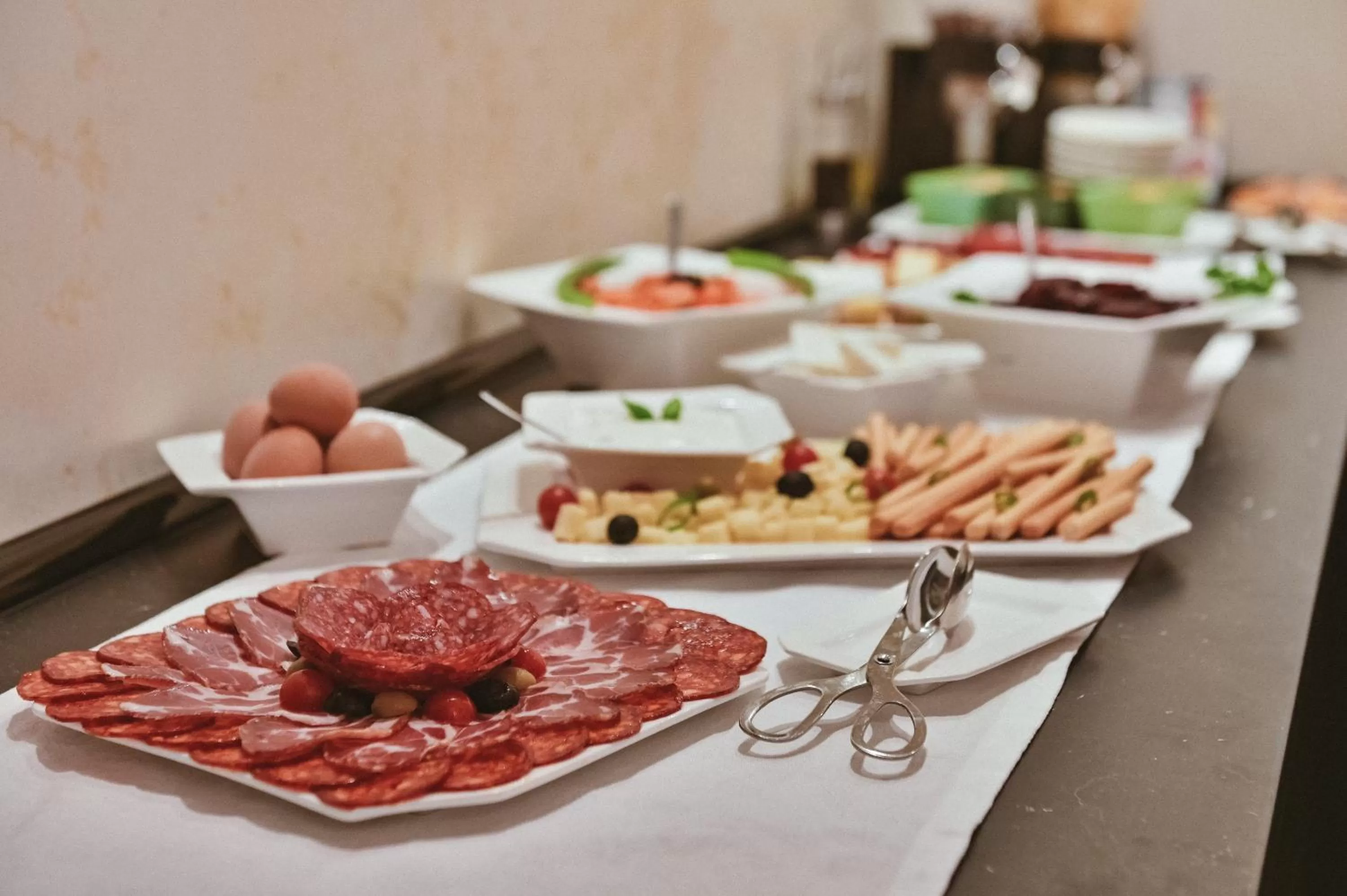 Buffet breakfast in Garni hotel BARUT