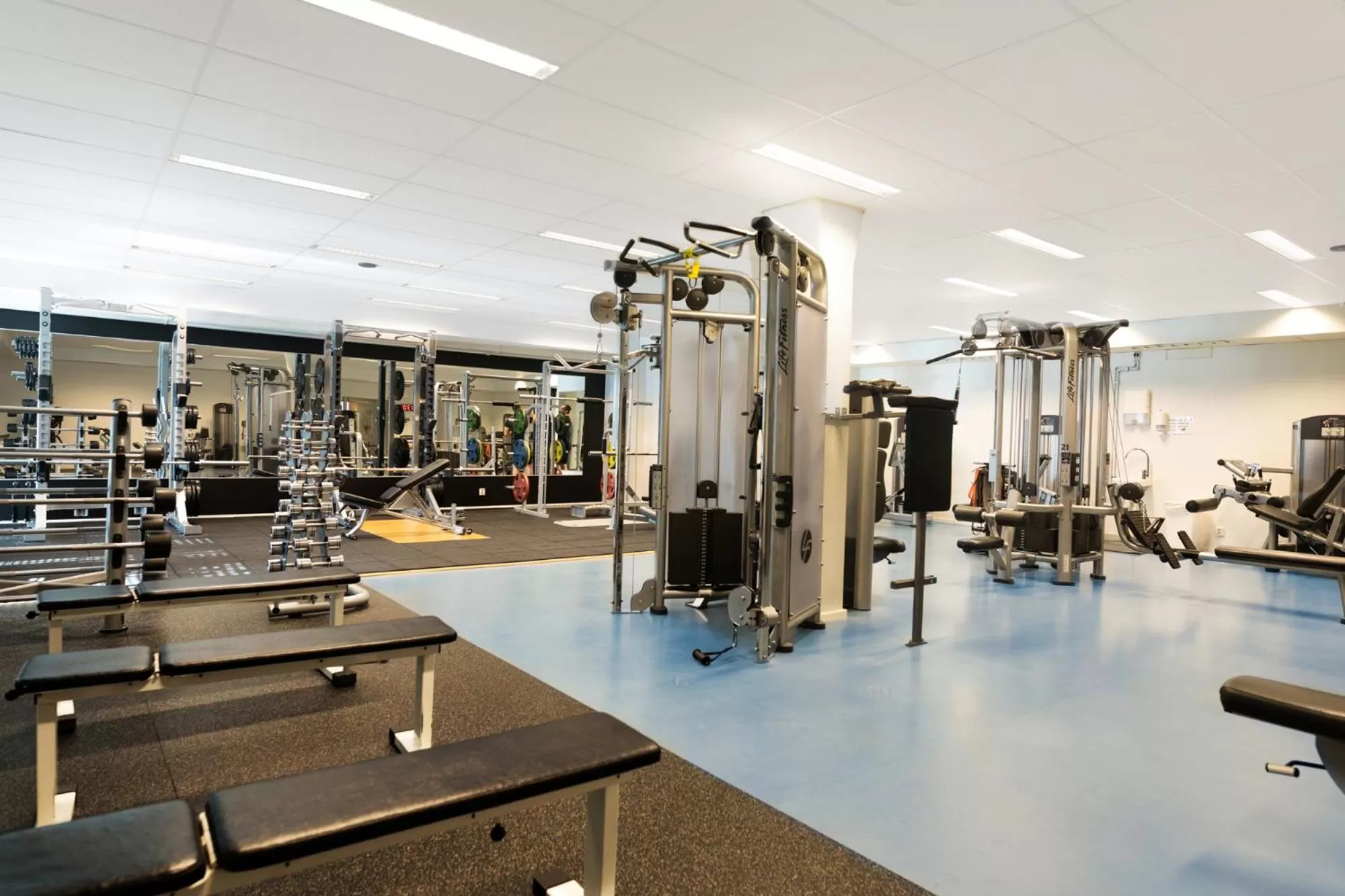 Fitness centre/facilities in ProfilHotels Aveny