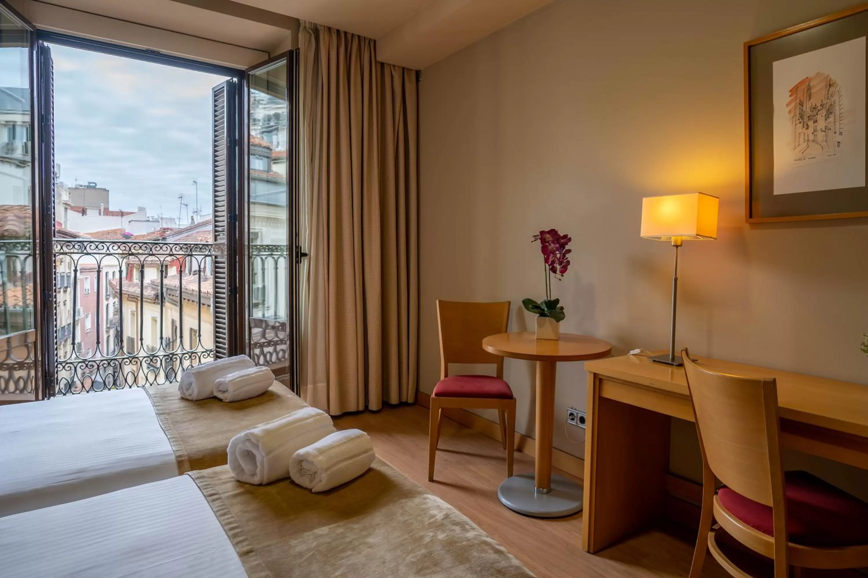 View (from property/room), Bed in Victoria 4 Puerta del Sol