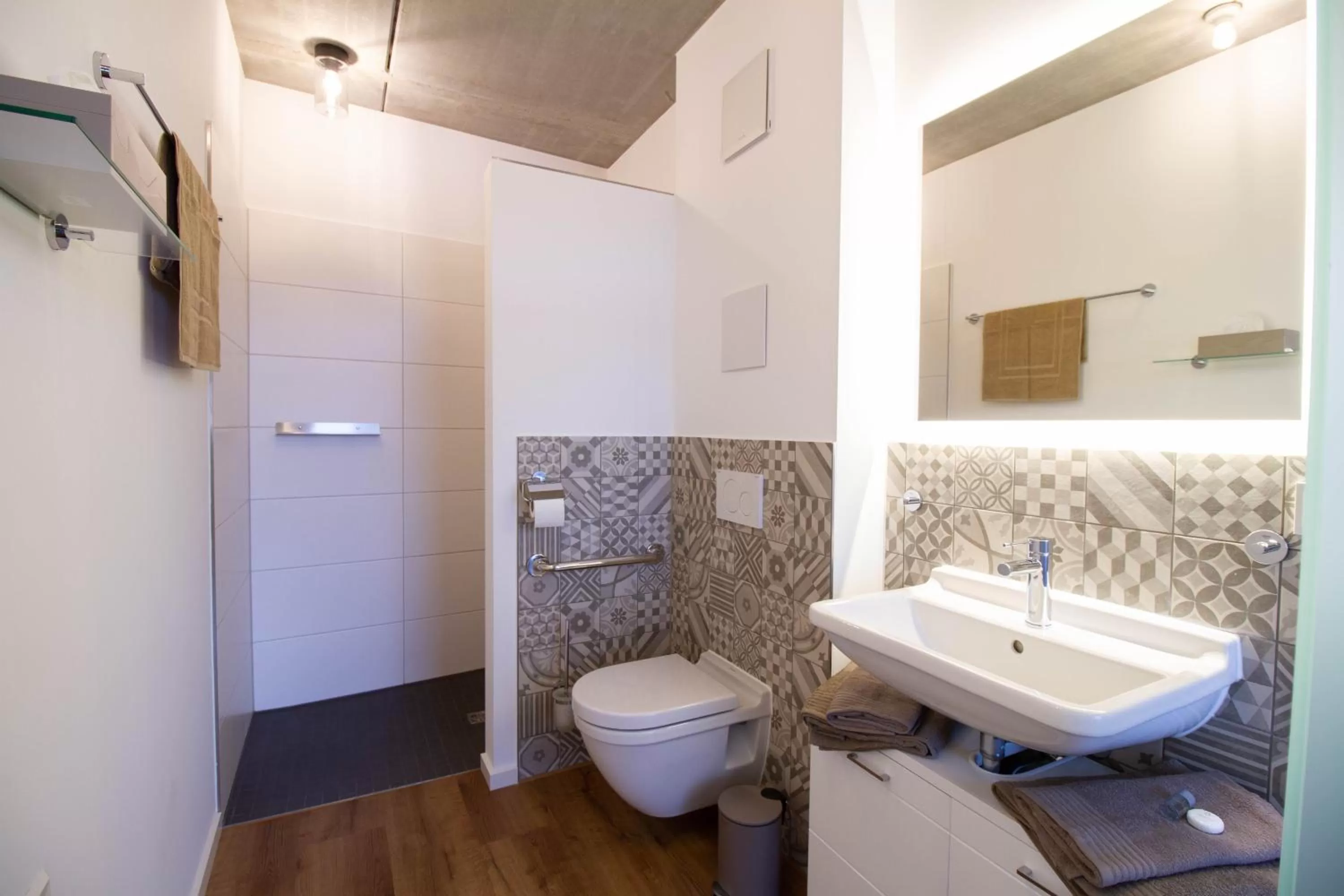 Bathroom in Gohlke L.O.F.T. Apartments