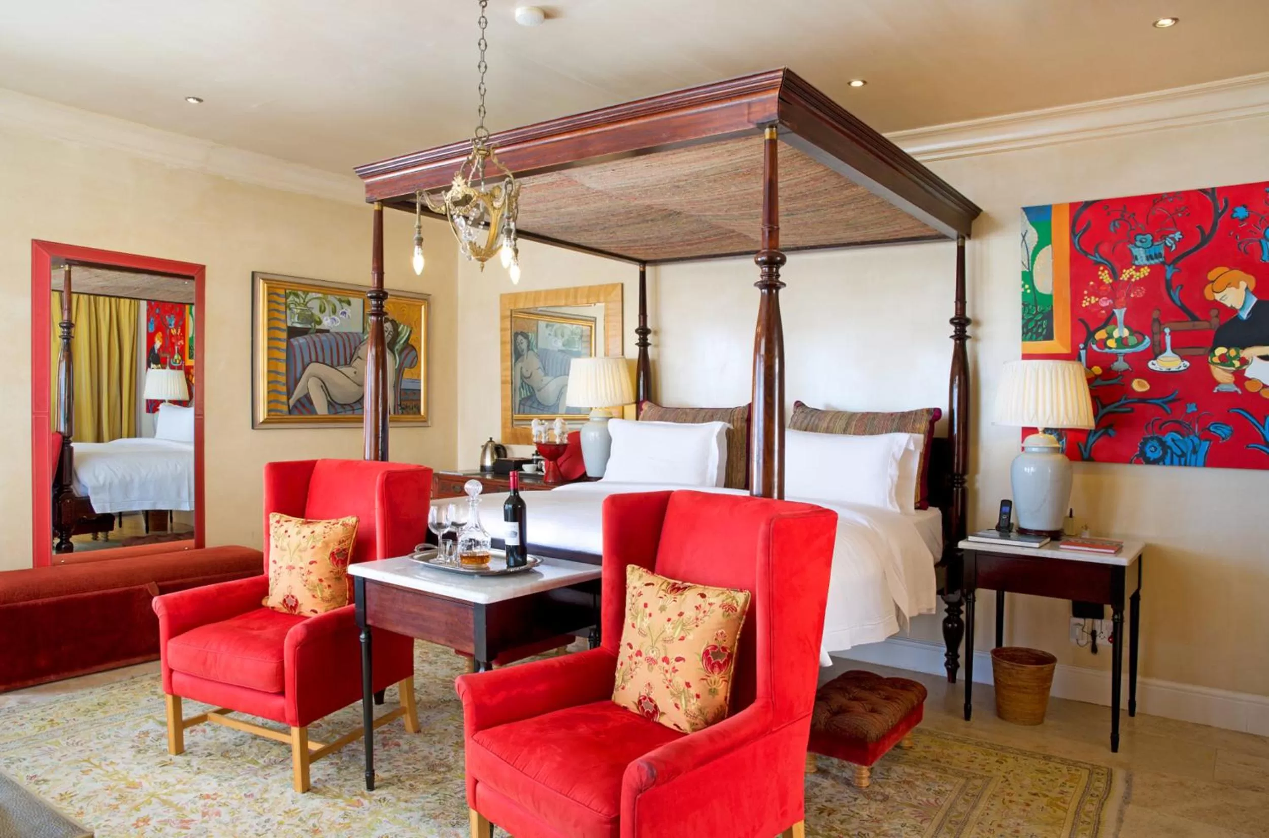 Bedroom in Birkenhead House