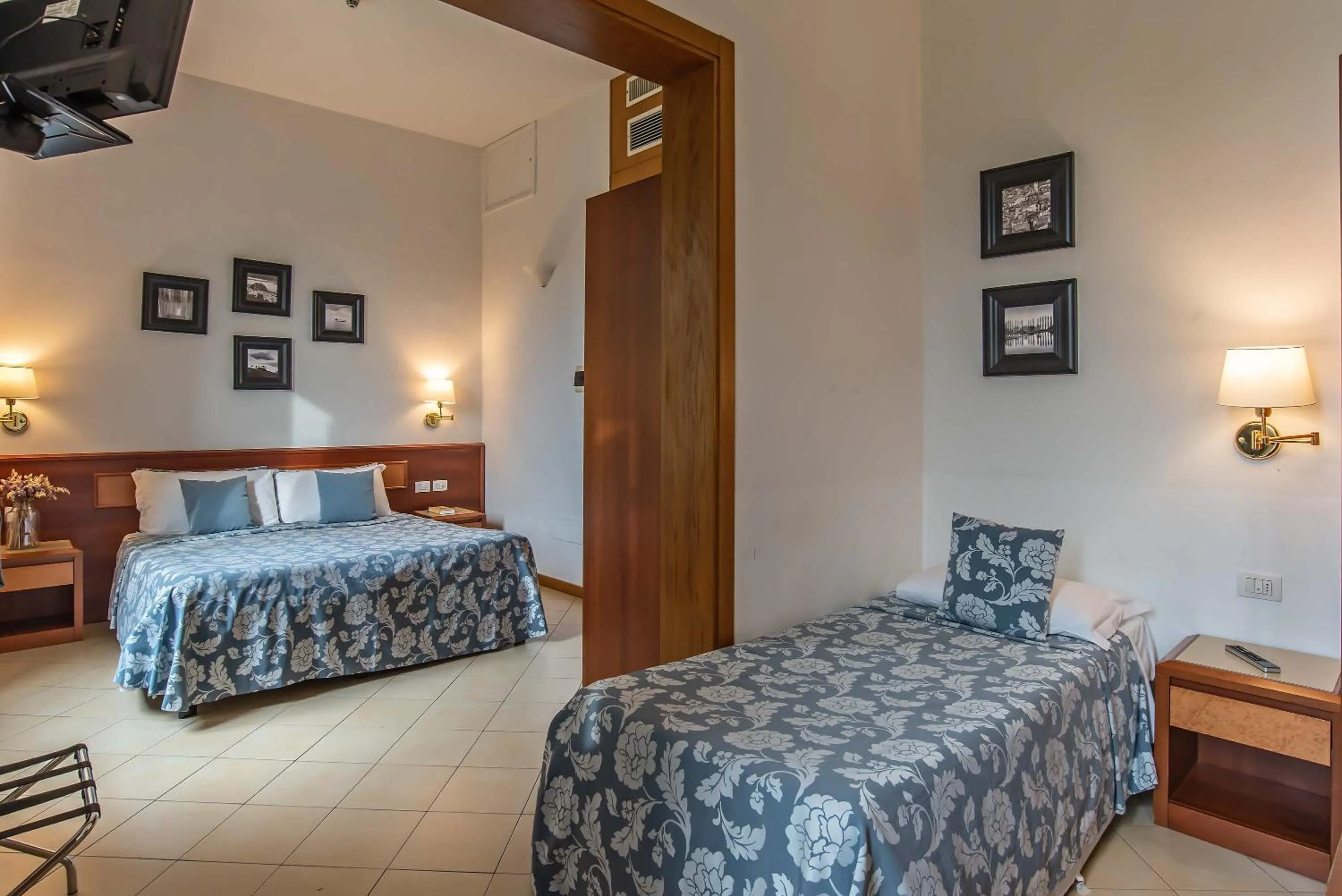 Bed in Hotel Bonifacio