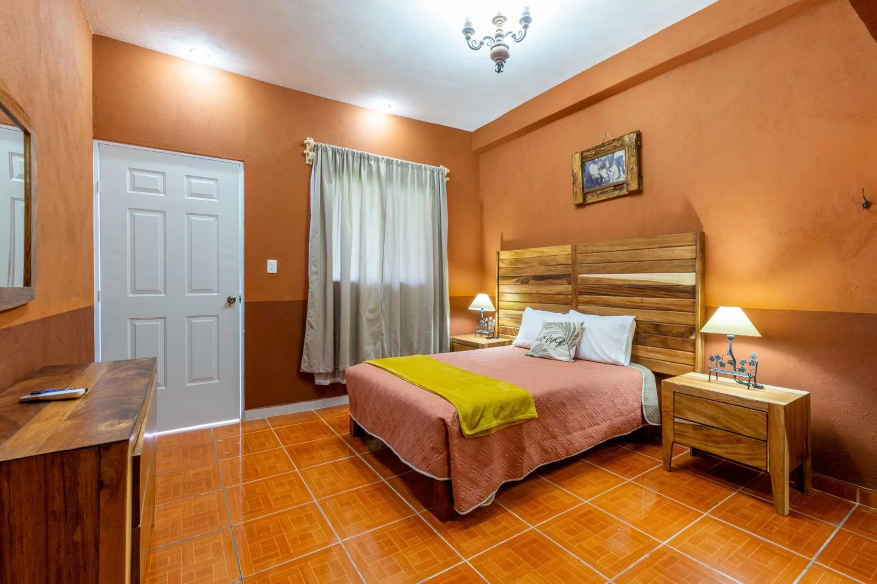 Bedroom, Bed in Hostería Casa Marquez