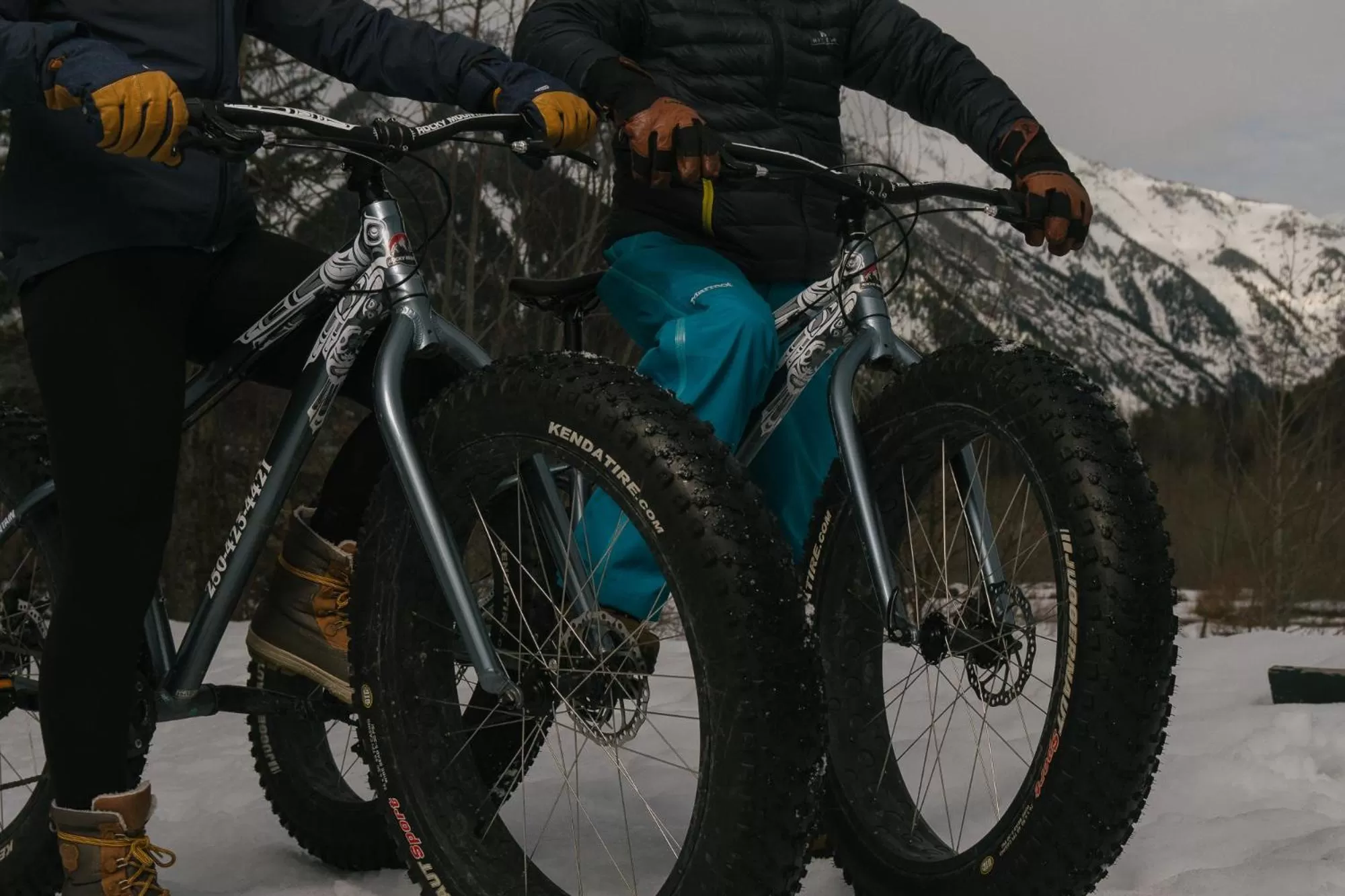 Cycling in Tiny Homes by Snow Valley Lodging